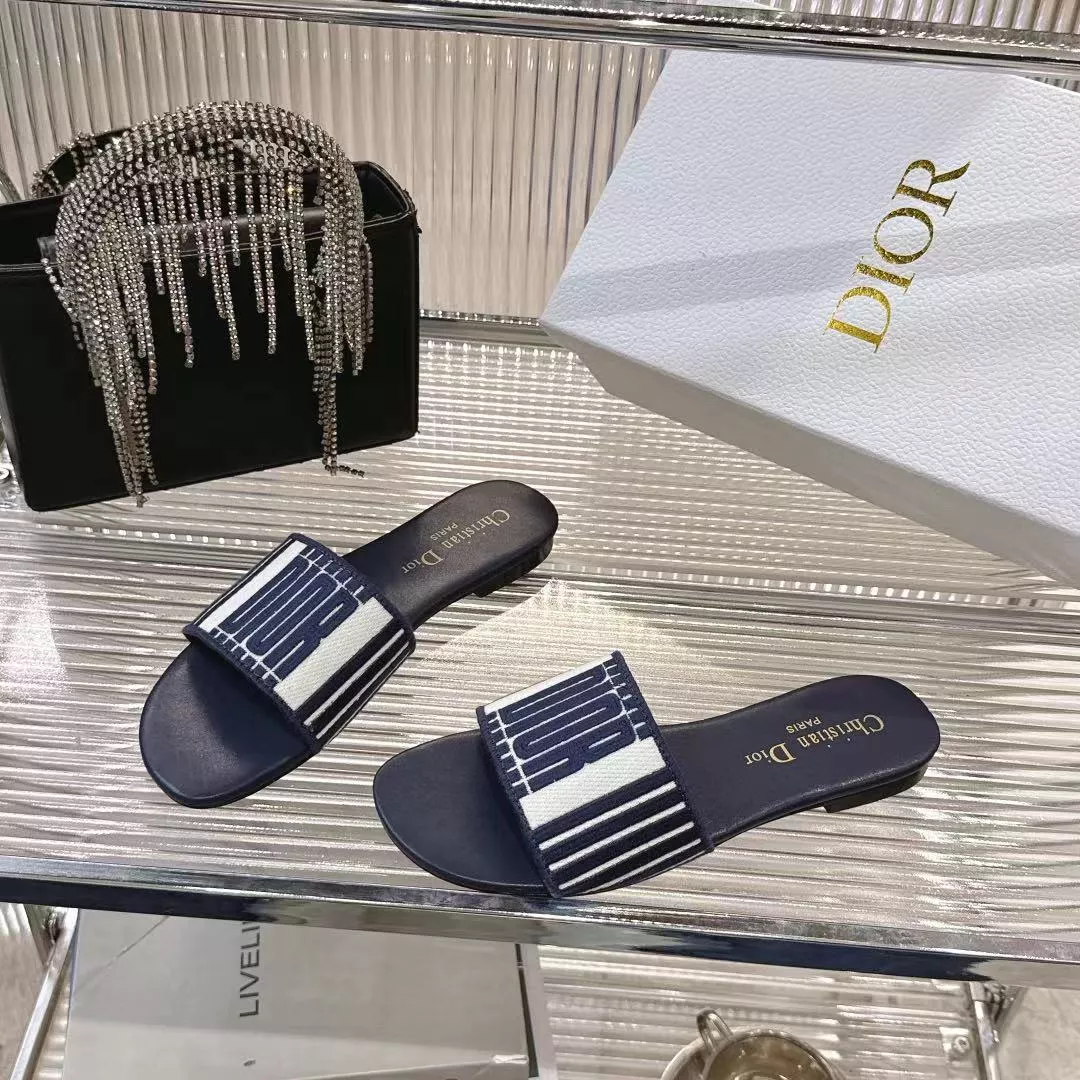 Unique 7693 Christian Dior Slippers For Women