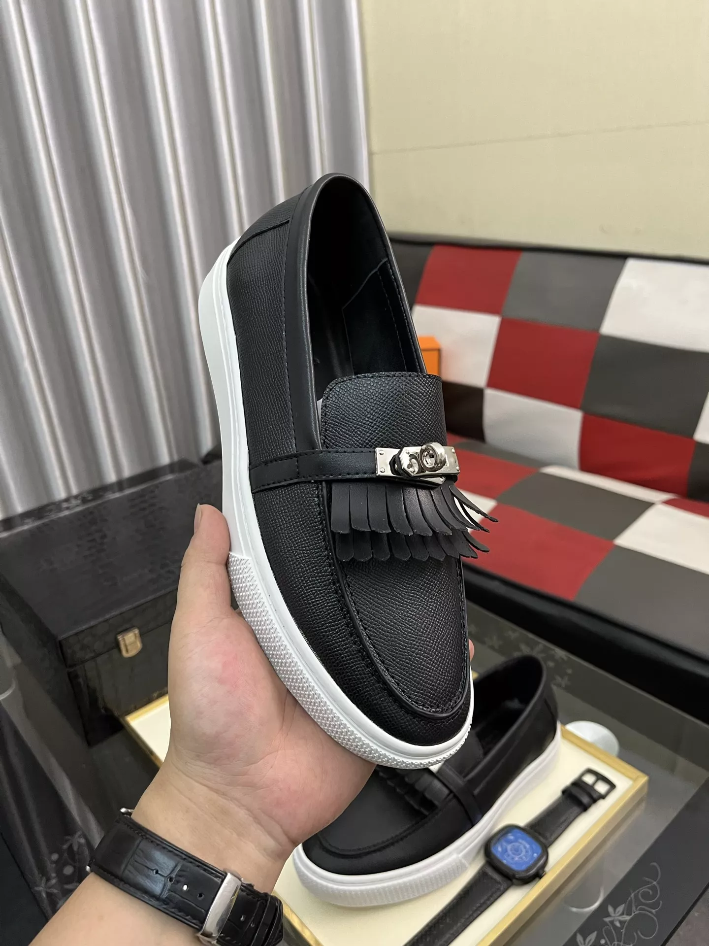 Unique 7726 Hermes Casual Shoes For Men