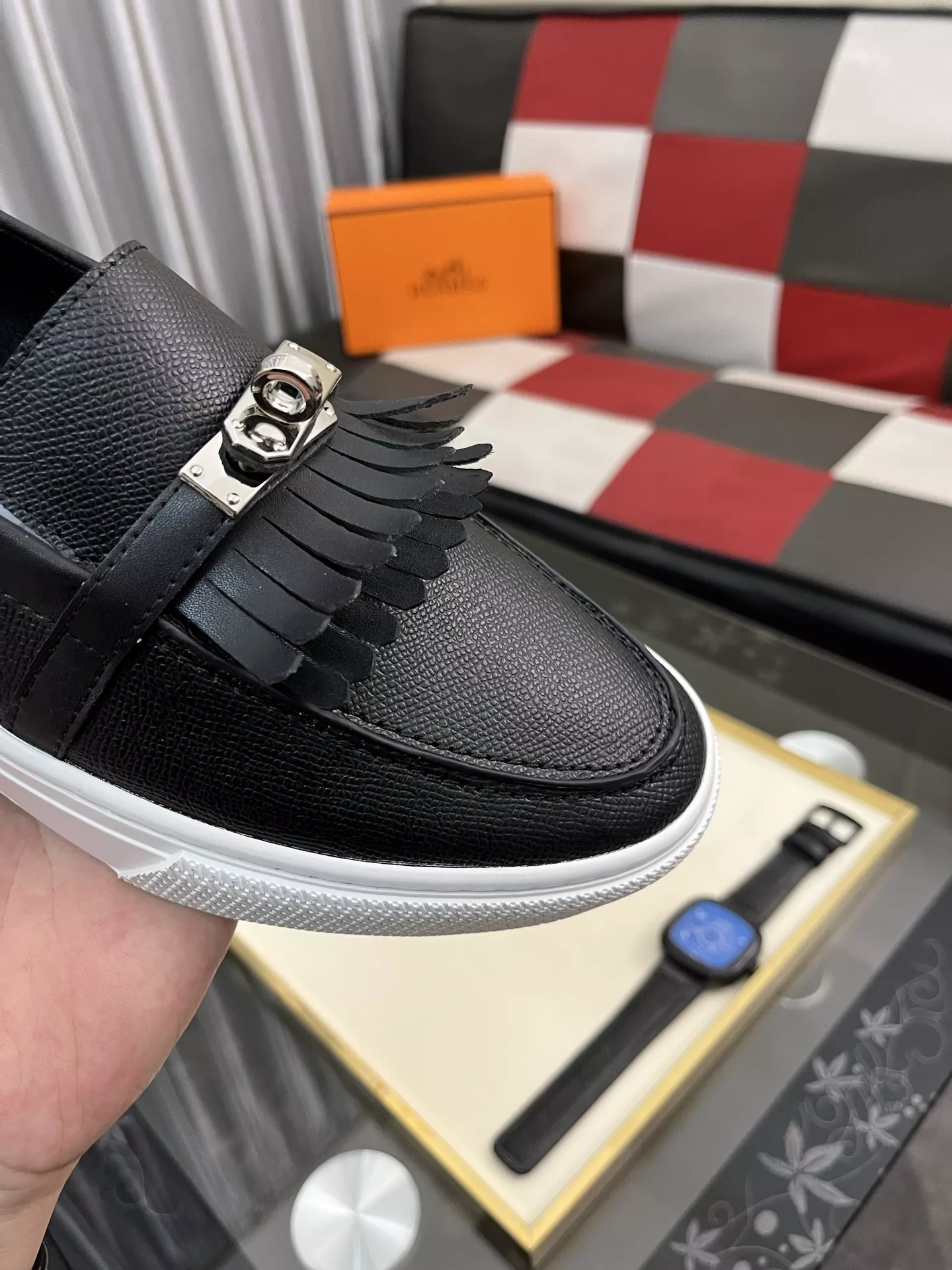 Unique 7726 Hermes Casual Shoes For Men