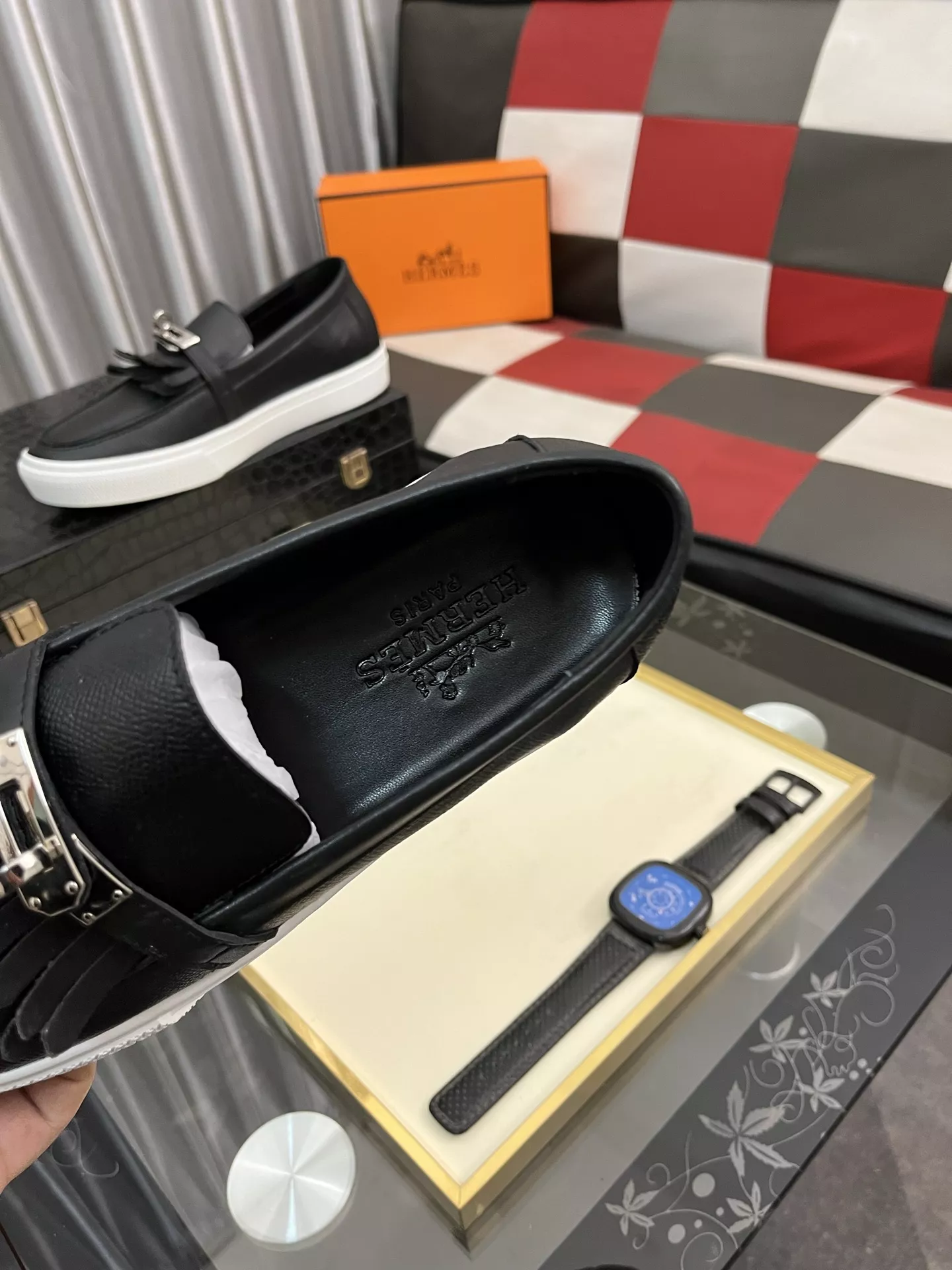 Unique 7726 Hermes Casual Shoes For Men