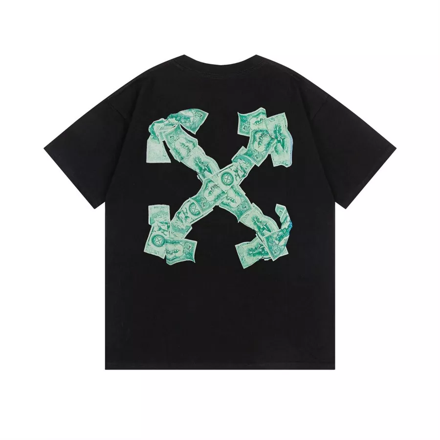 Unique 7818 Off-White T-Shirts Short Sleeved For Unisex