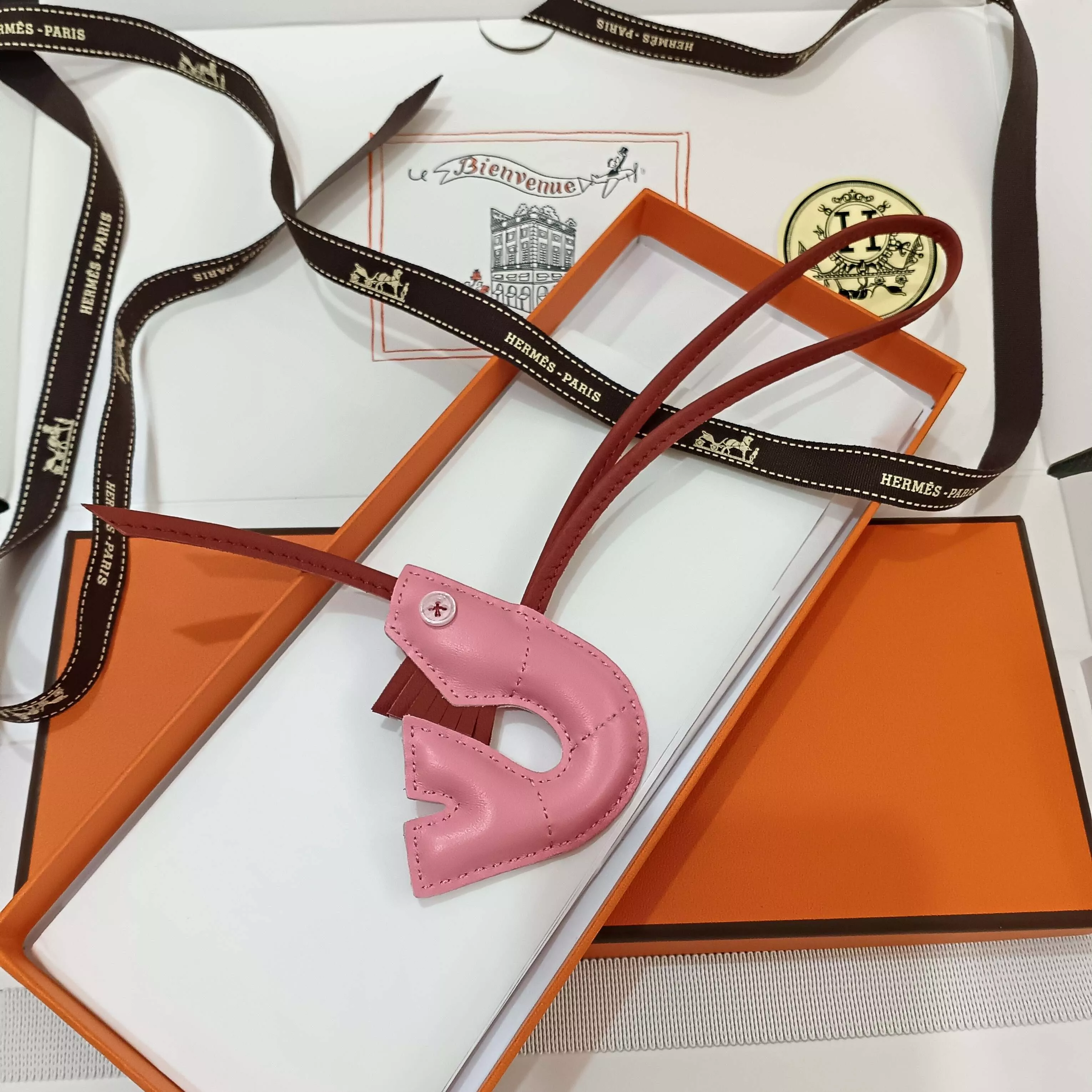 Unique 7834 Hermes Key Holder And Bag Buckle
