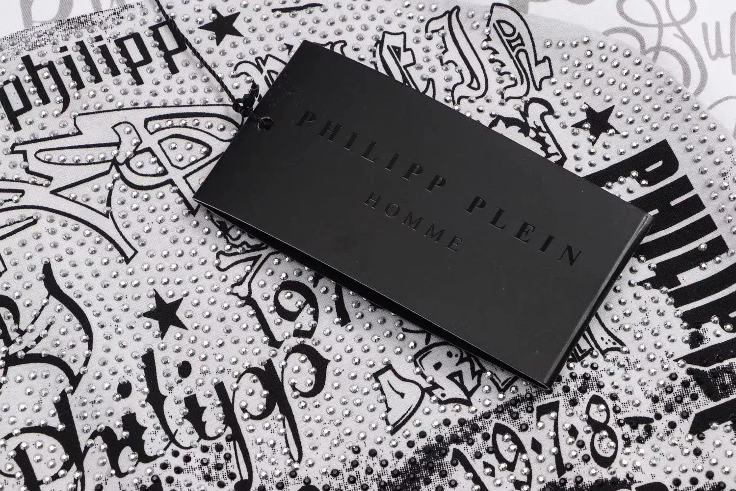 Unique 8127 Philipp Plein PP T-Shirts Short Sleeved For Men