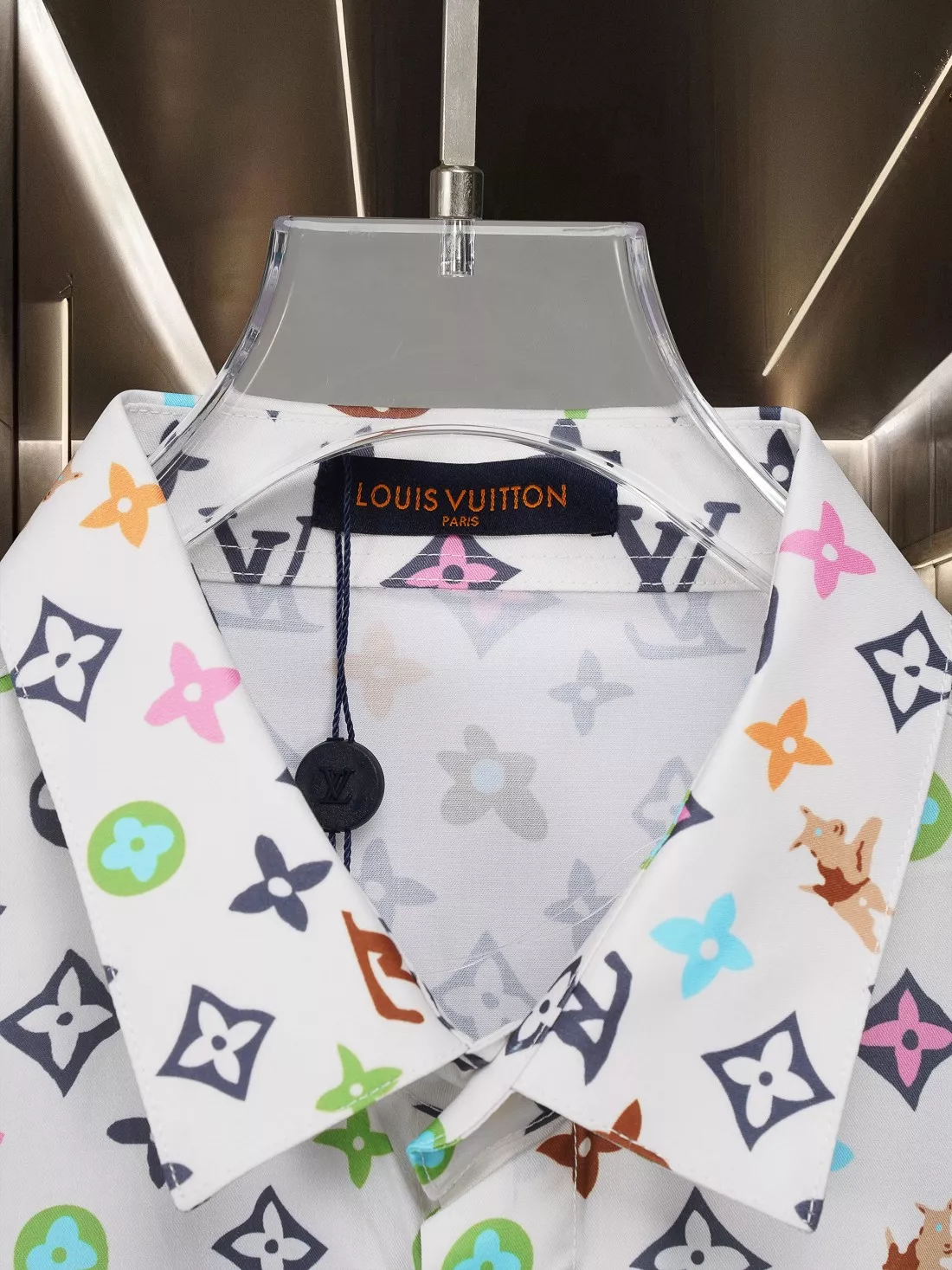 Unique 8146 Louis Vuitton LV Shirts Long Sleeved For Men