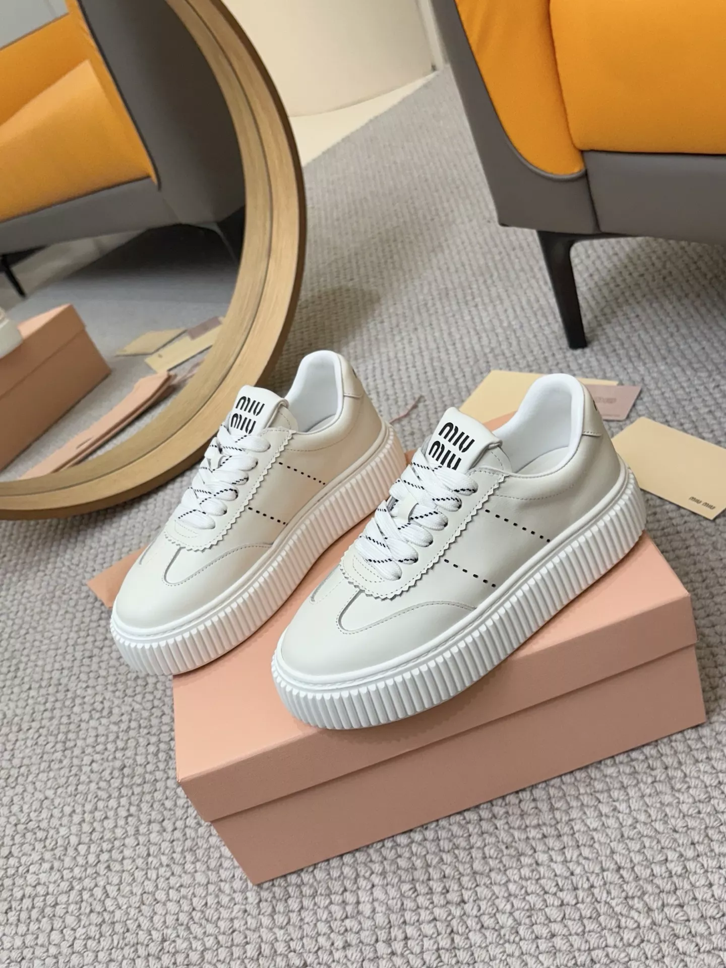 Unique 8201 MIU MIU Casual Shoes For Women