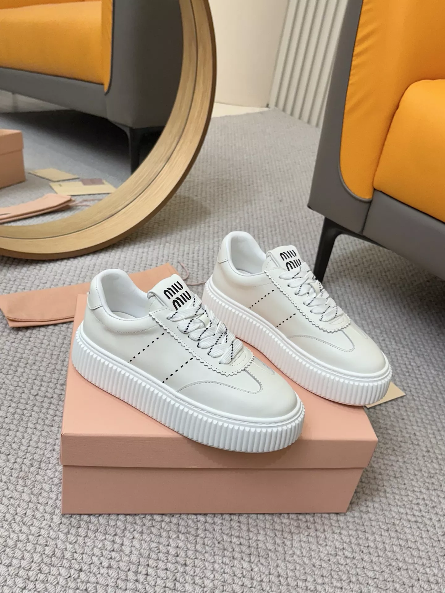 Unique 8201 MIU MIU Casual Shoes For Women