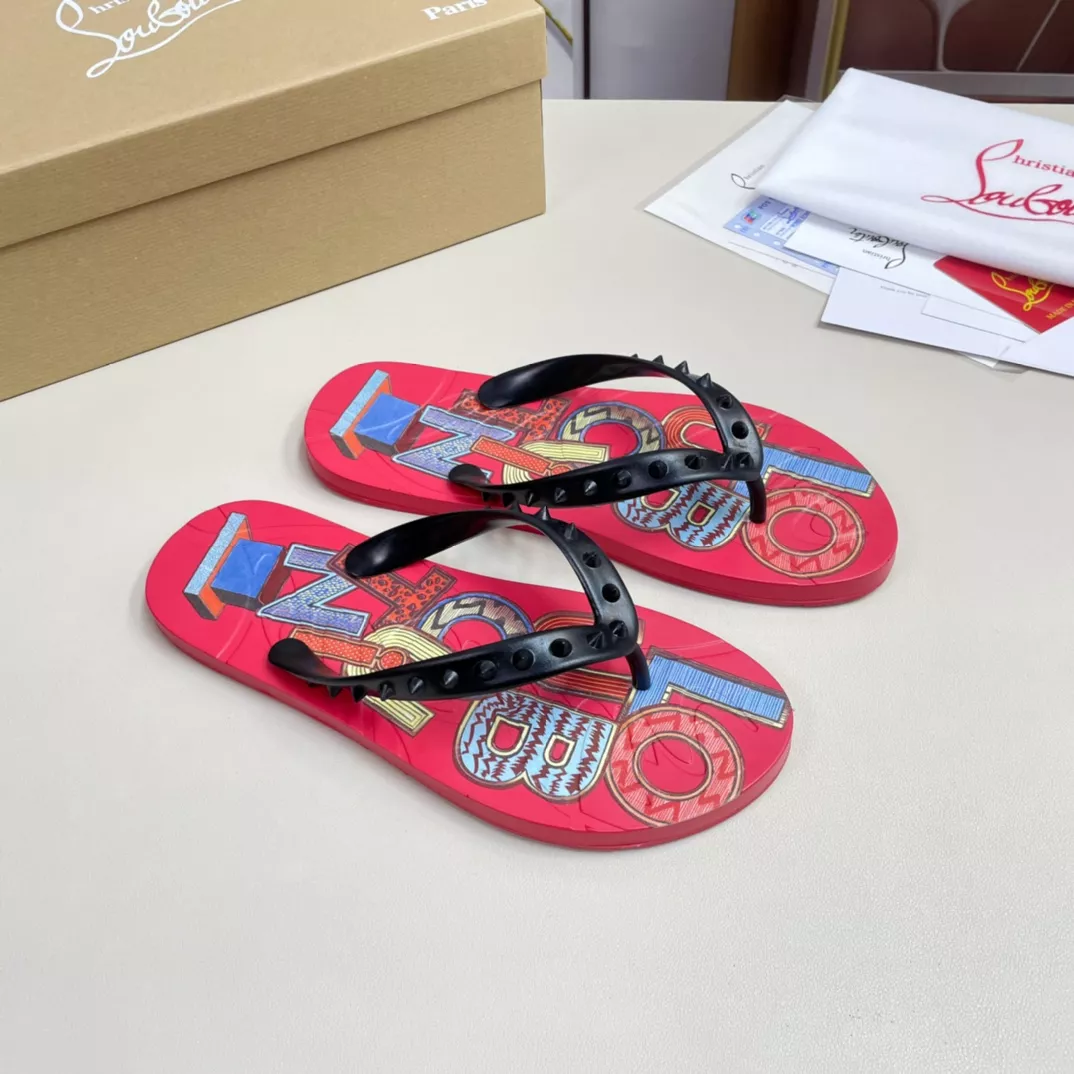 Unique 8336 Christian Louboutin CL Slippers For Men