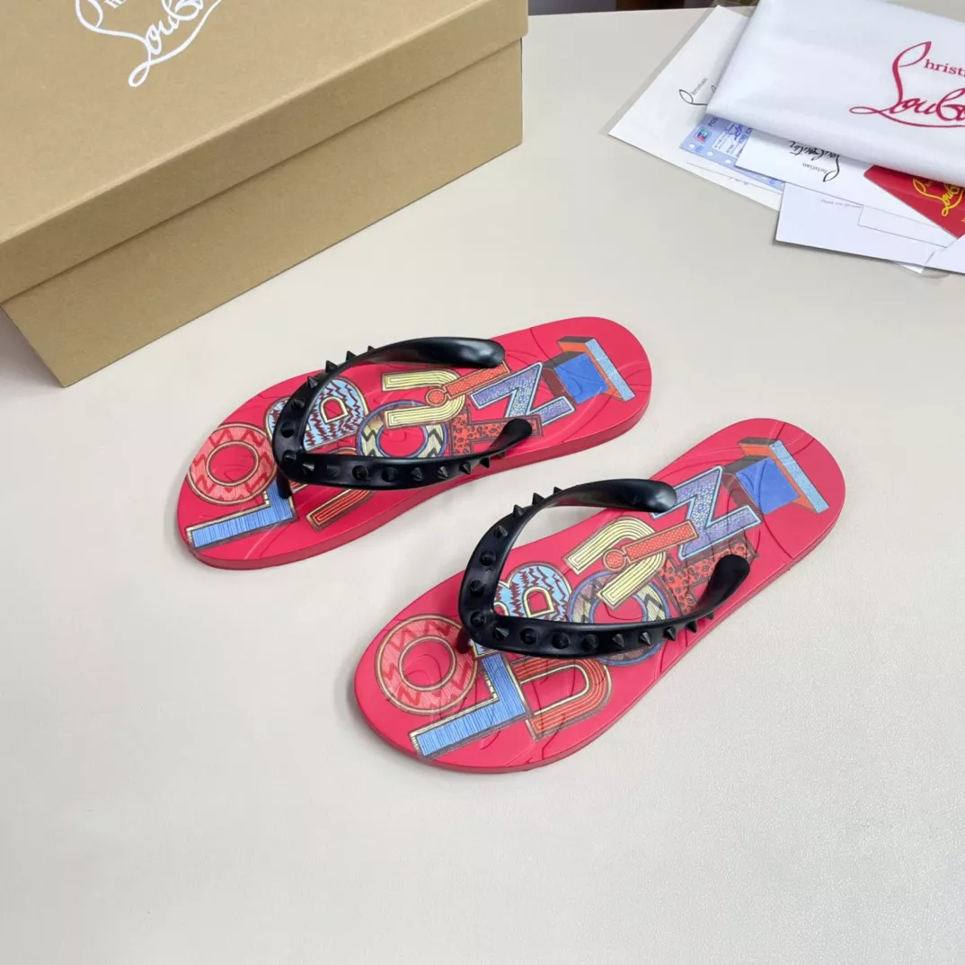 Unique 8336 Christian Louboutin CL Slippers For Men