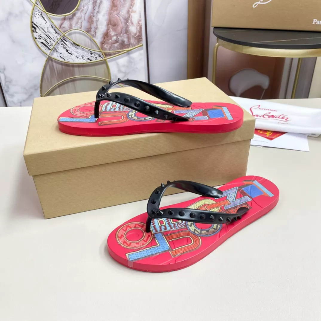 Unique 8336 Christian Louboutin CL Slippers For Men