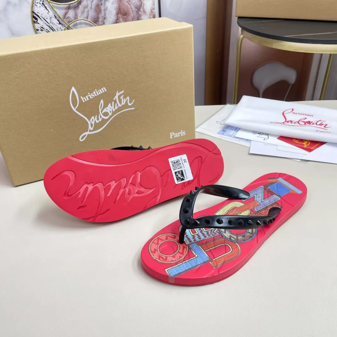 Unique 8336 Christian Louboutin CL Slippers For Men