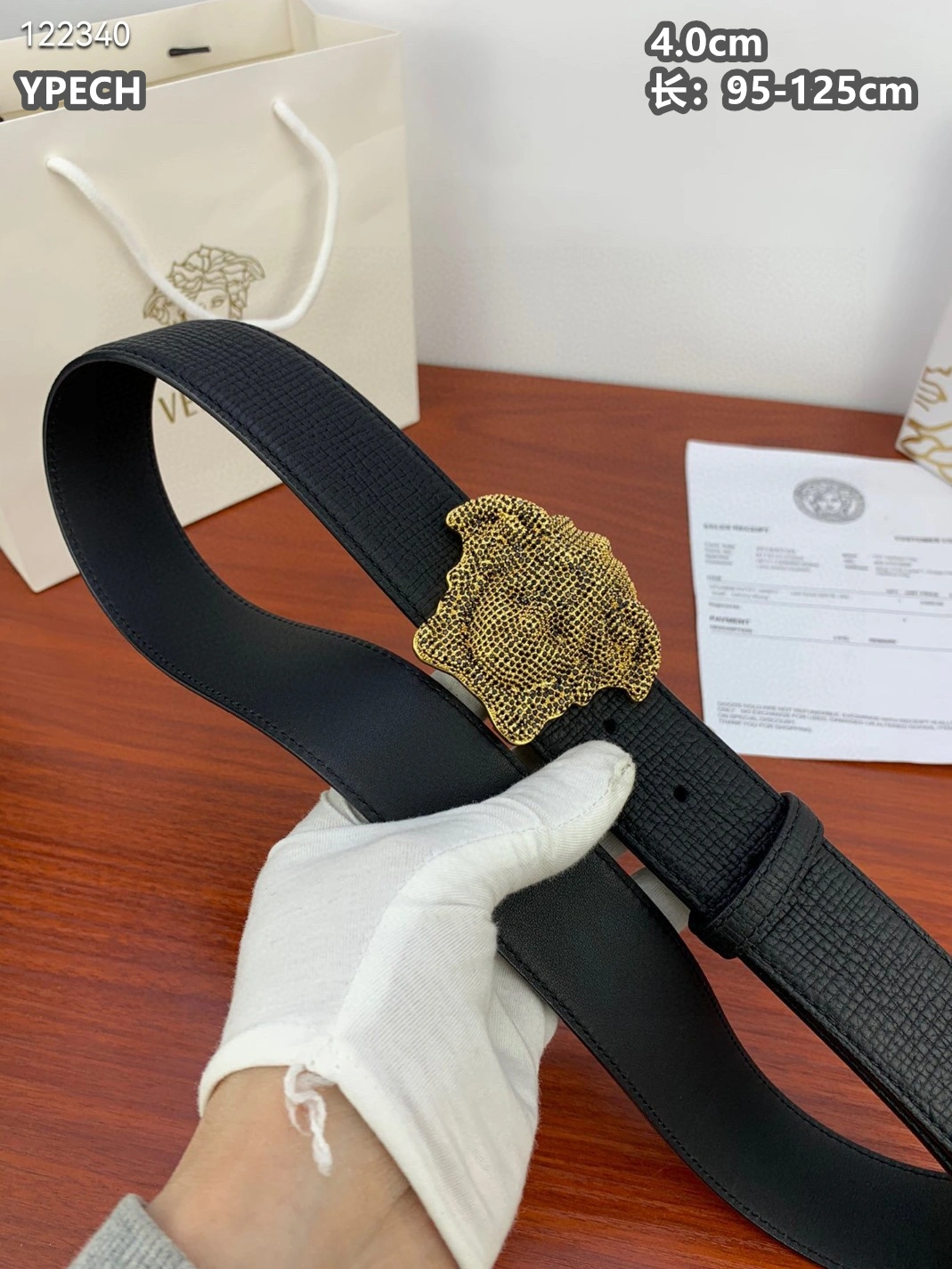 Unique 8716 Versace AAA Quality Belts For Unisex
