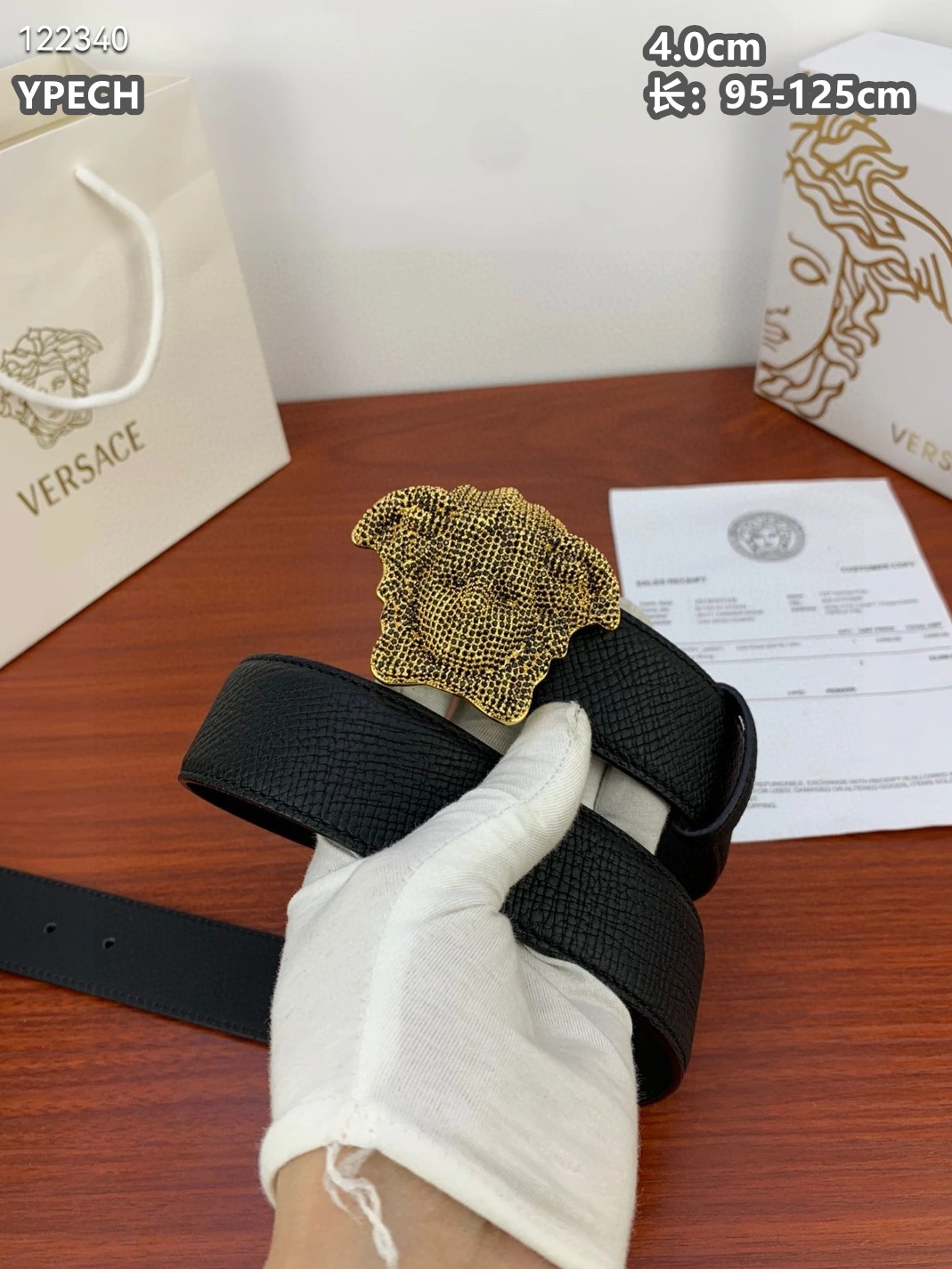 Unique 8716 Versace AAA Quality Belts For Unisex