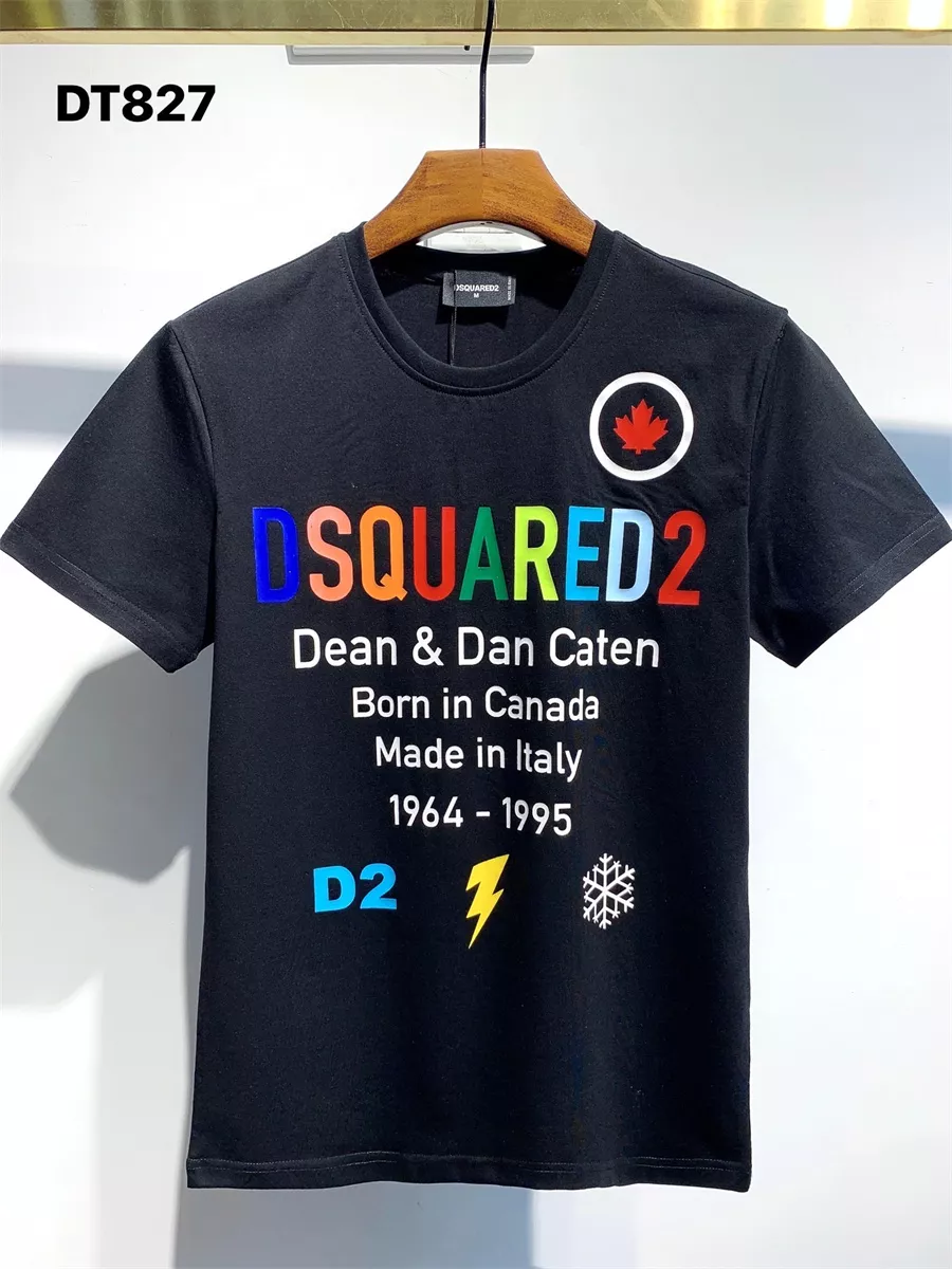 Unique 8753 Dsquared T-Shirts Short Sleeved For Men