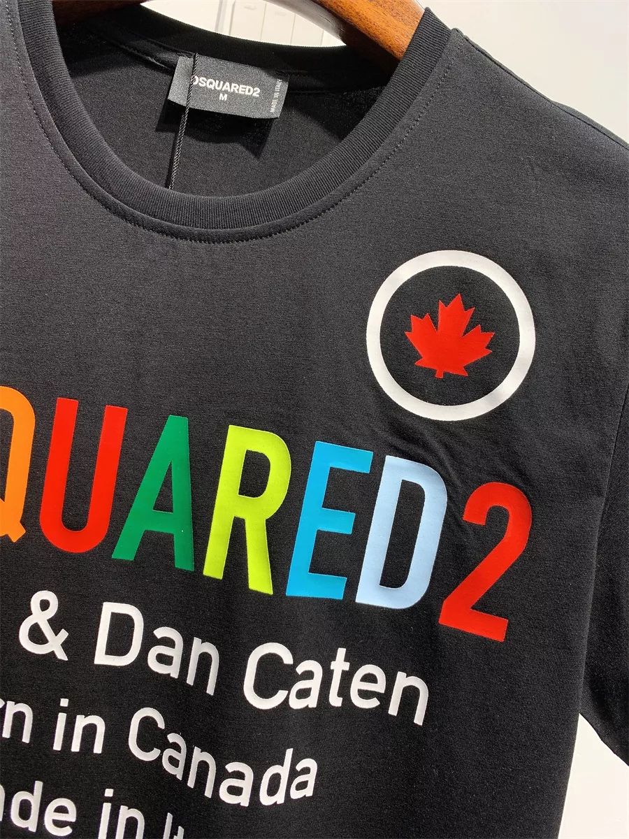 Unique 8753 Dsquared T-Shirts Short Sleeved For Men