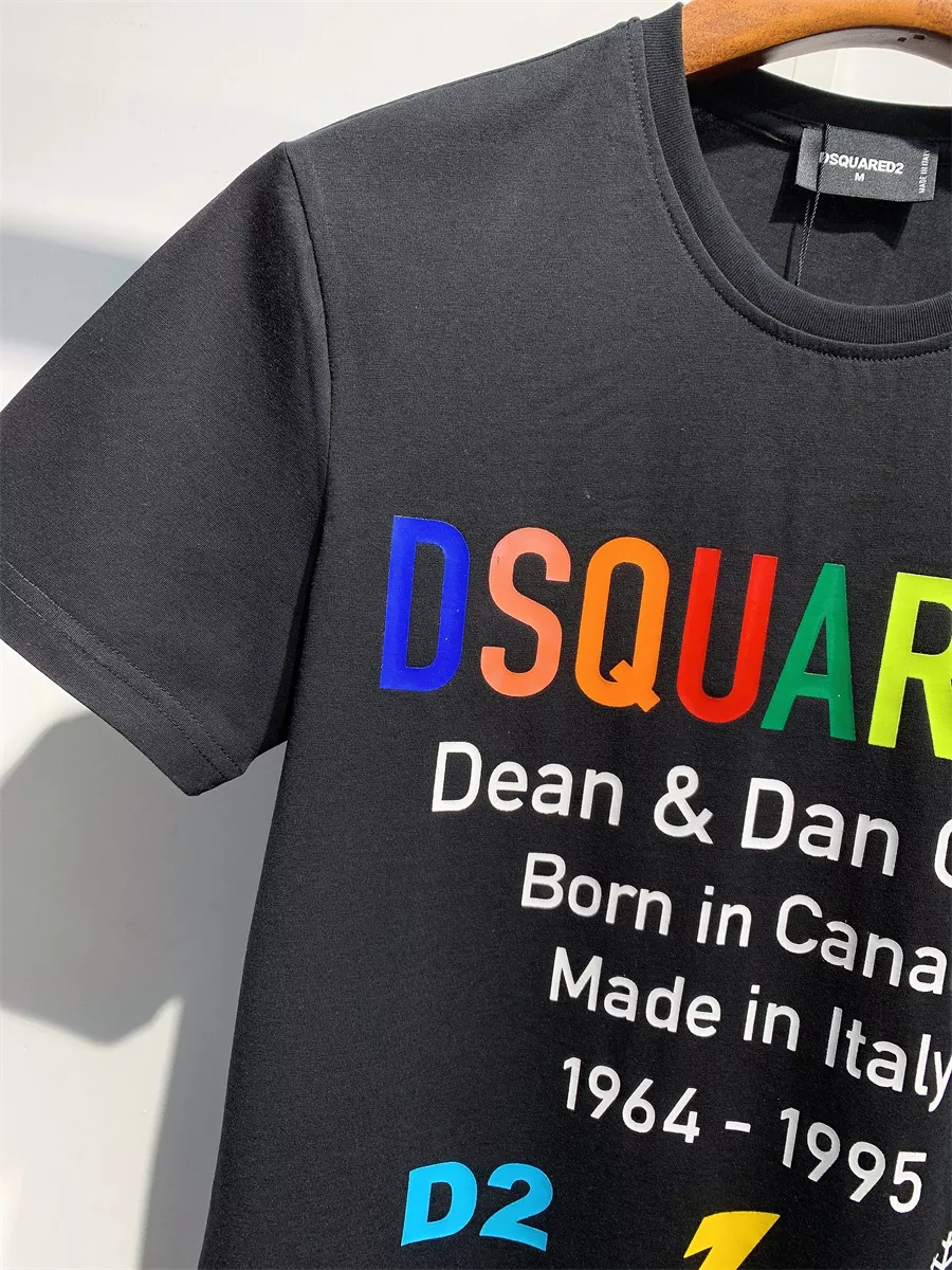 Unique 8753 Dsquared T-Shirts Short Sleeved For Men