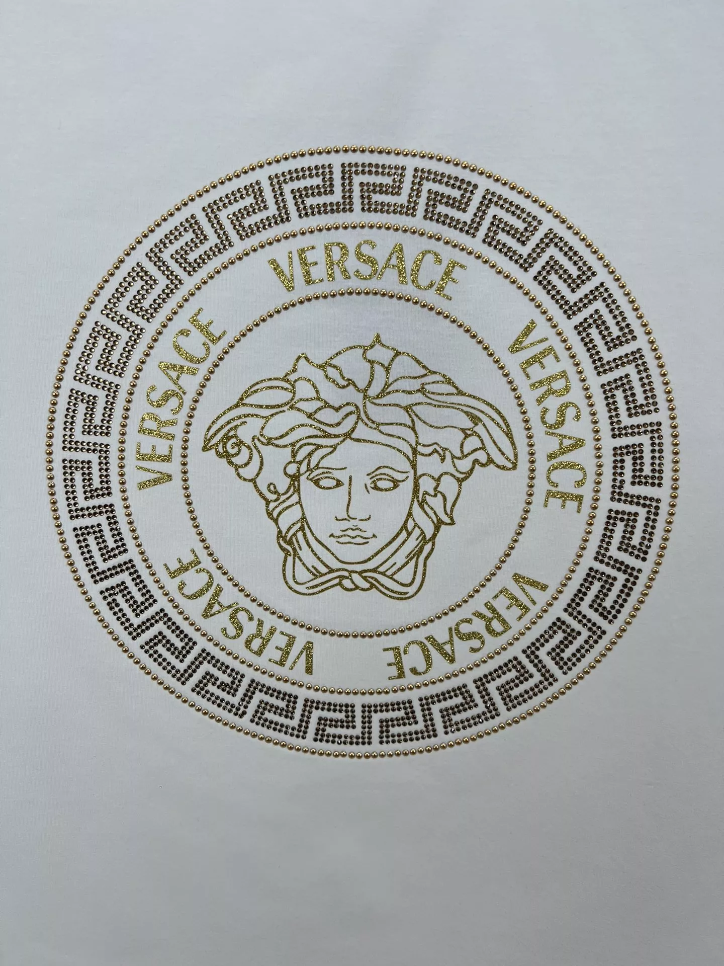 Unique 8993 Versace T-Shirts Short Sleeved For Unisex