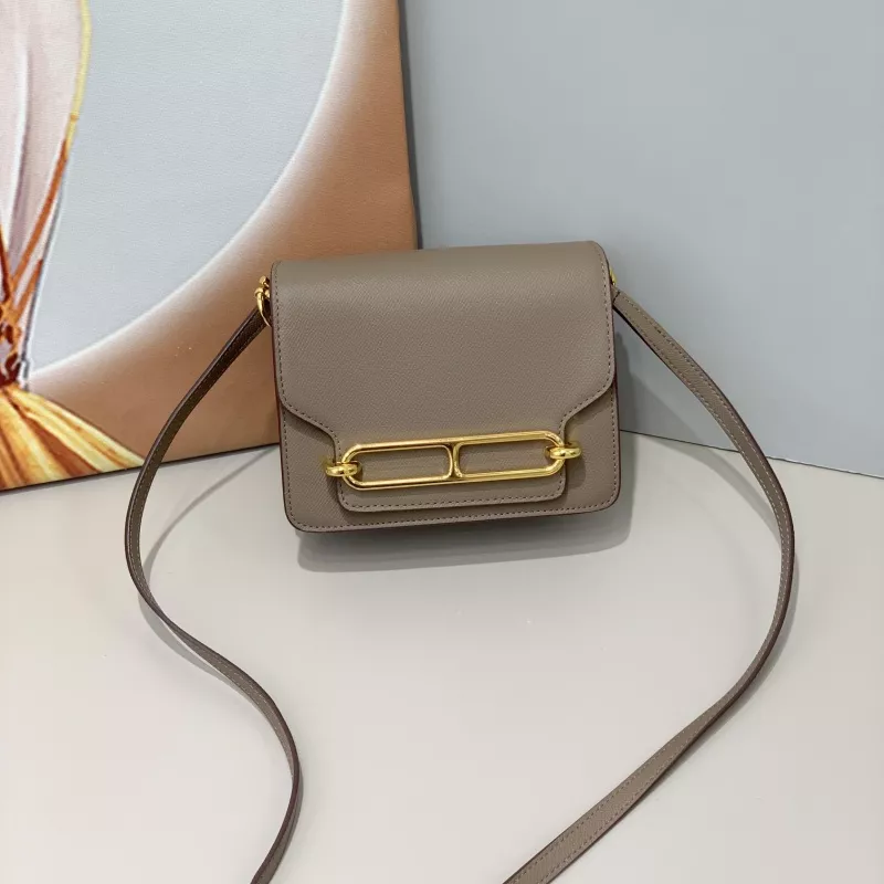 Unique 9036 Hermes AAA Quality Messenger Bags In Gold For Women