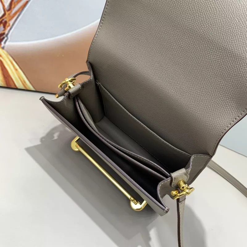 Unique 9036 Hermes AAA Quality Messenger Bags In Gold For Women