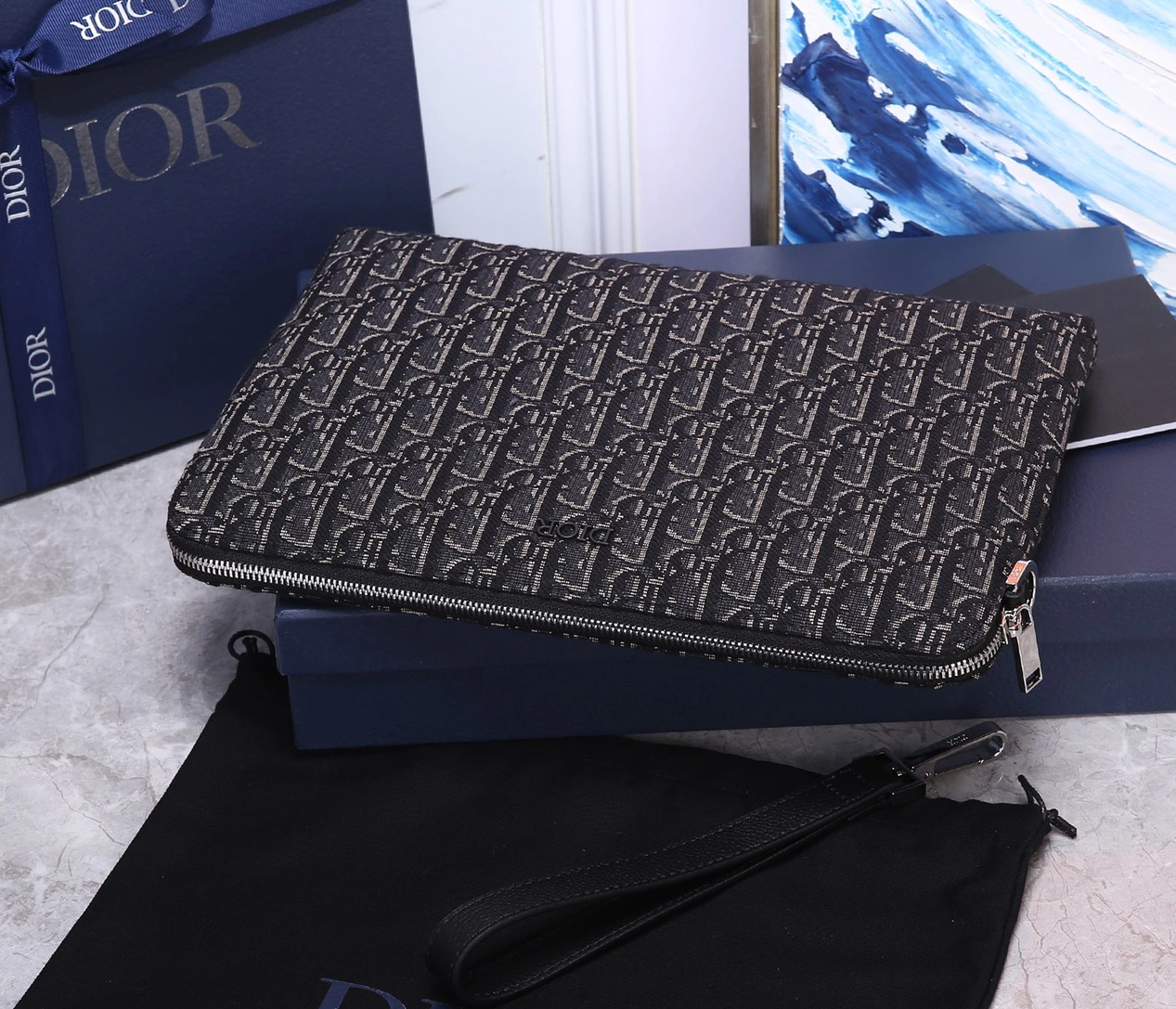 Unique 9117 Christian Dior AAA Man Wallets