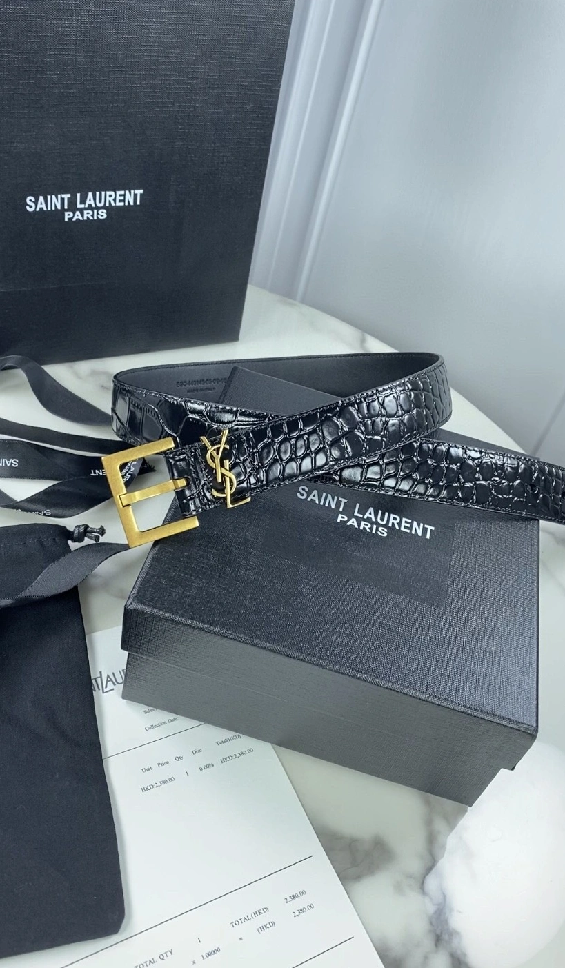 Unique 913 Yves Saint Laurent AAA Belts For Women