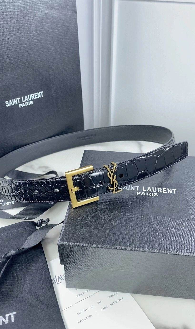 Unique 913 Yves Saint Laurent AAA Belts For Women