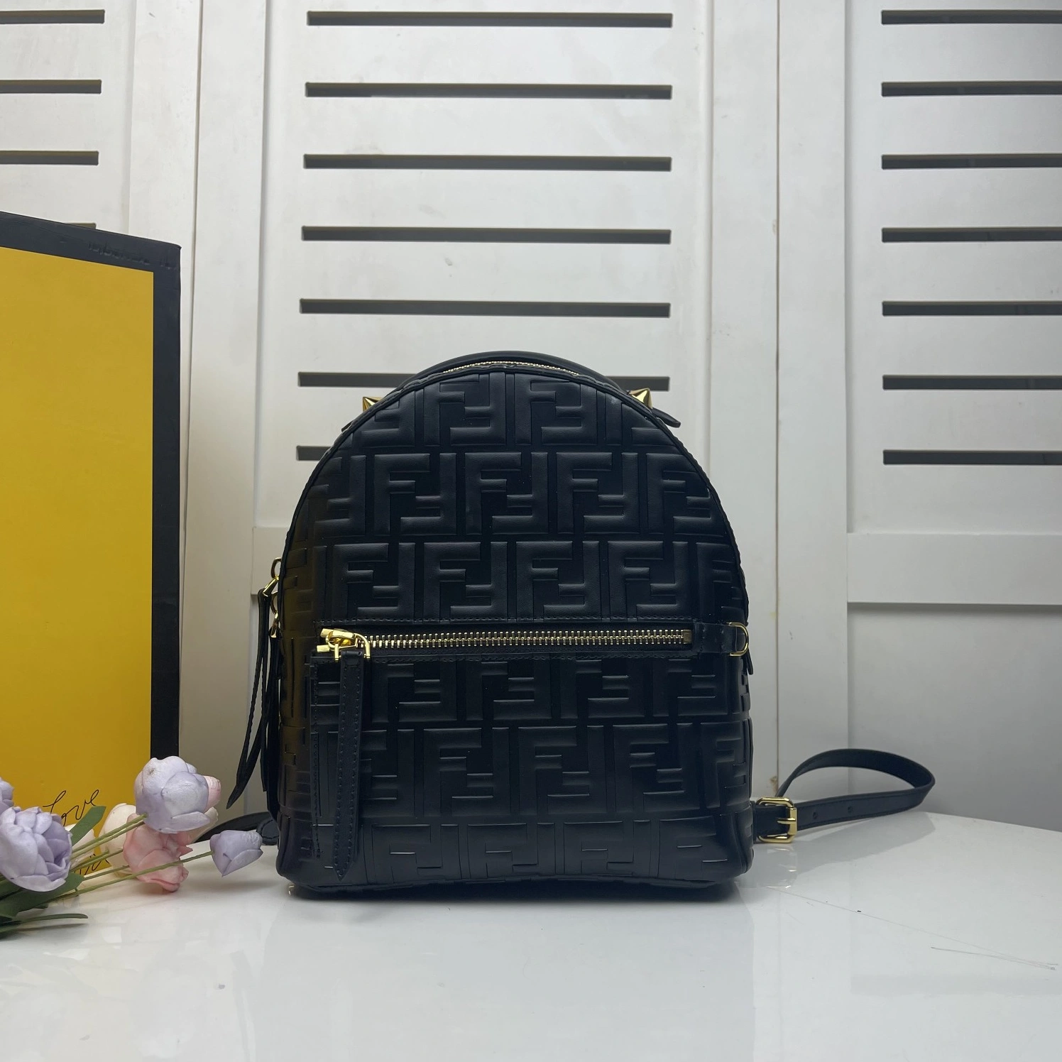 Unique 9285 Fendi AAA Quality Backpacks For Women