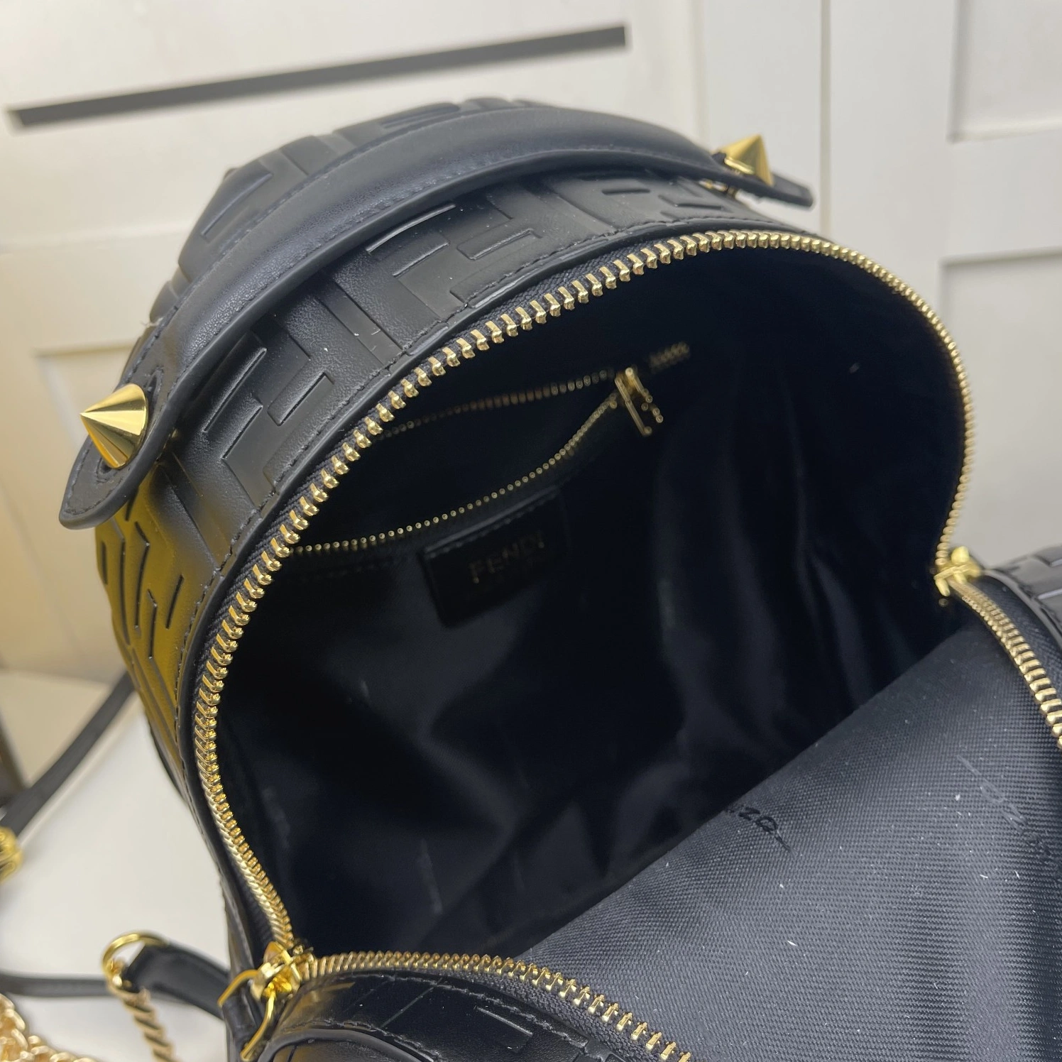 Unique 9285 Fendi AAA Quality Backpacks For Women