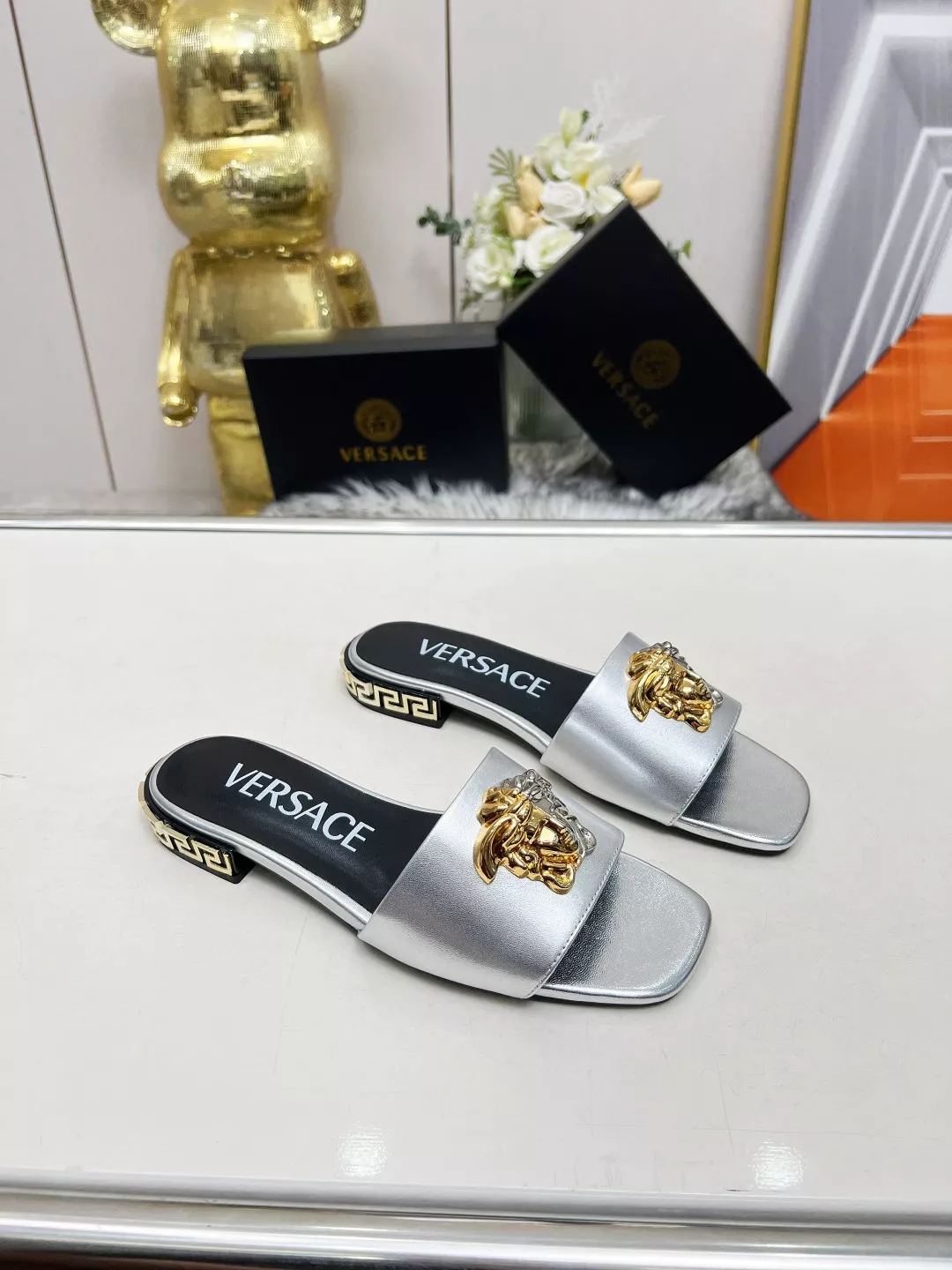 Unique 951 Versace Slippers For Women