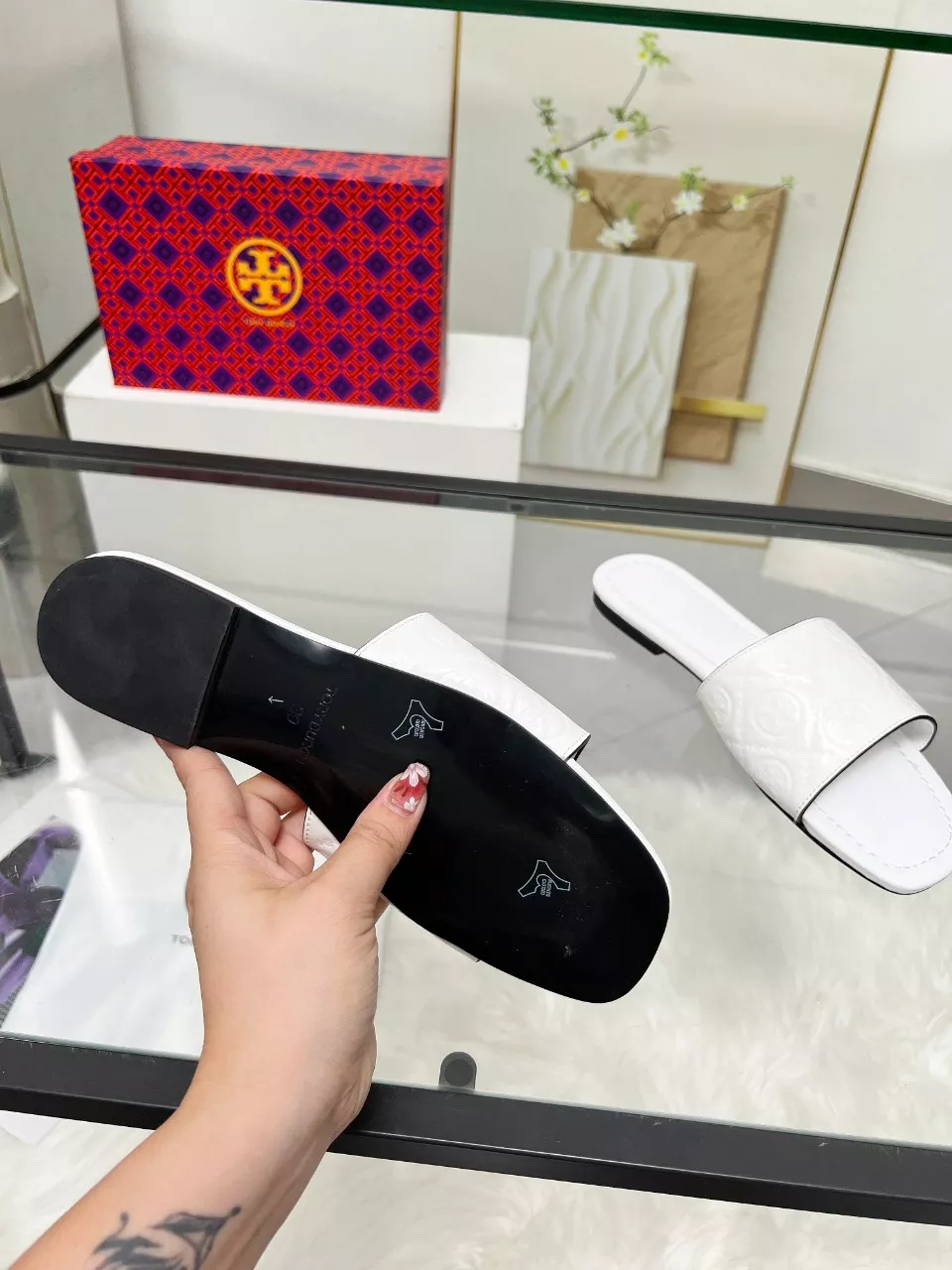 Unique 9548 Tory Burch TB Slippers For Women