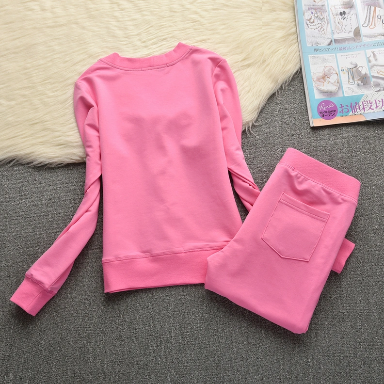 Unique 9558 Juicy Couture Tracksuits Long Sleeved For Women