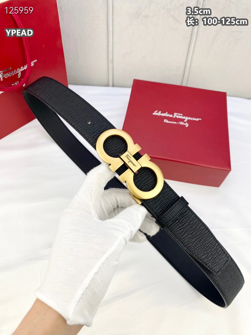 Unique 9679 Salvatore Ferragamo AAA Quality Belts For Men