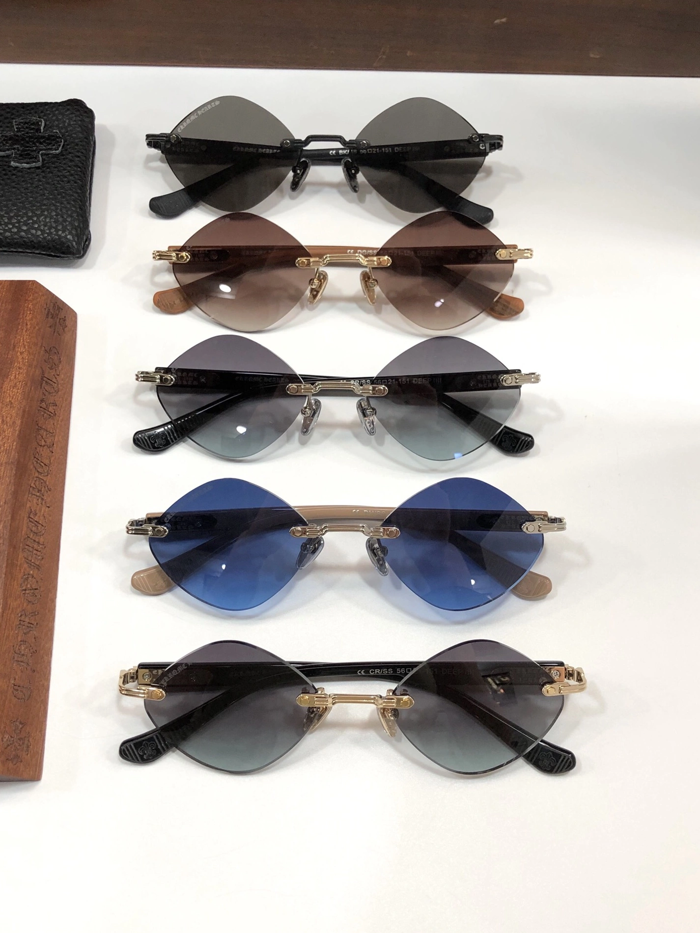 Unique 9835 Chrome Hearts AAA Quality Sunglasses