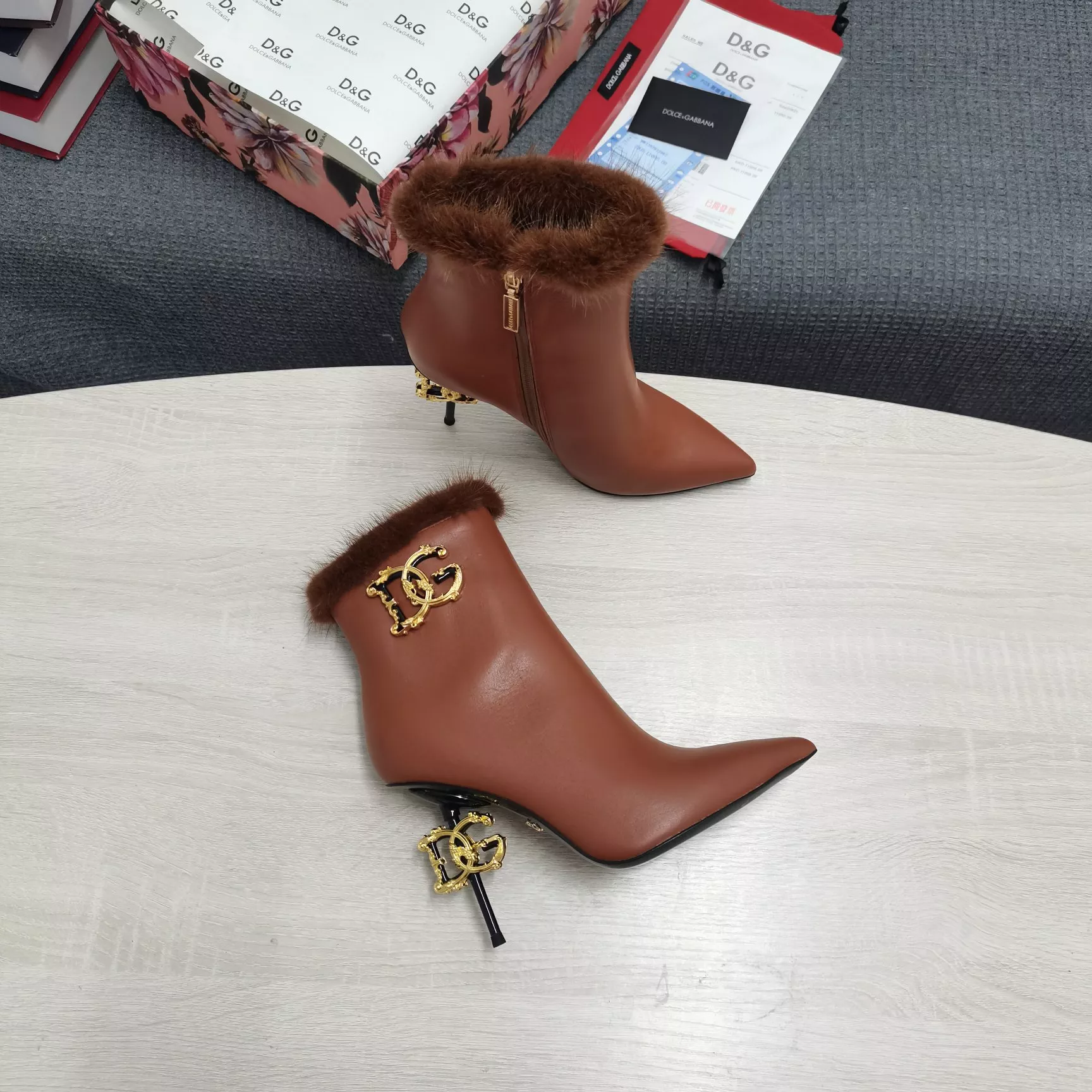 UrbanStyle 1606 Dolce & Gabbana D&G Boots For Women