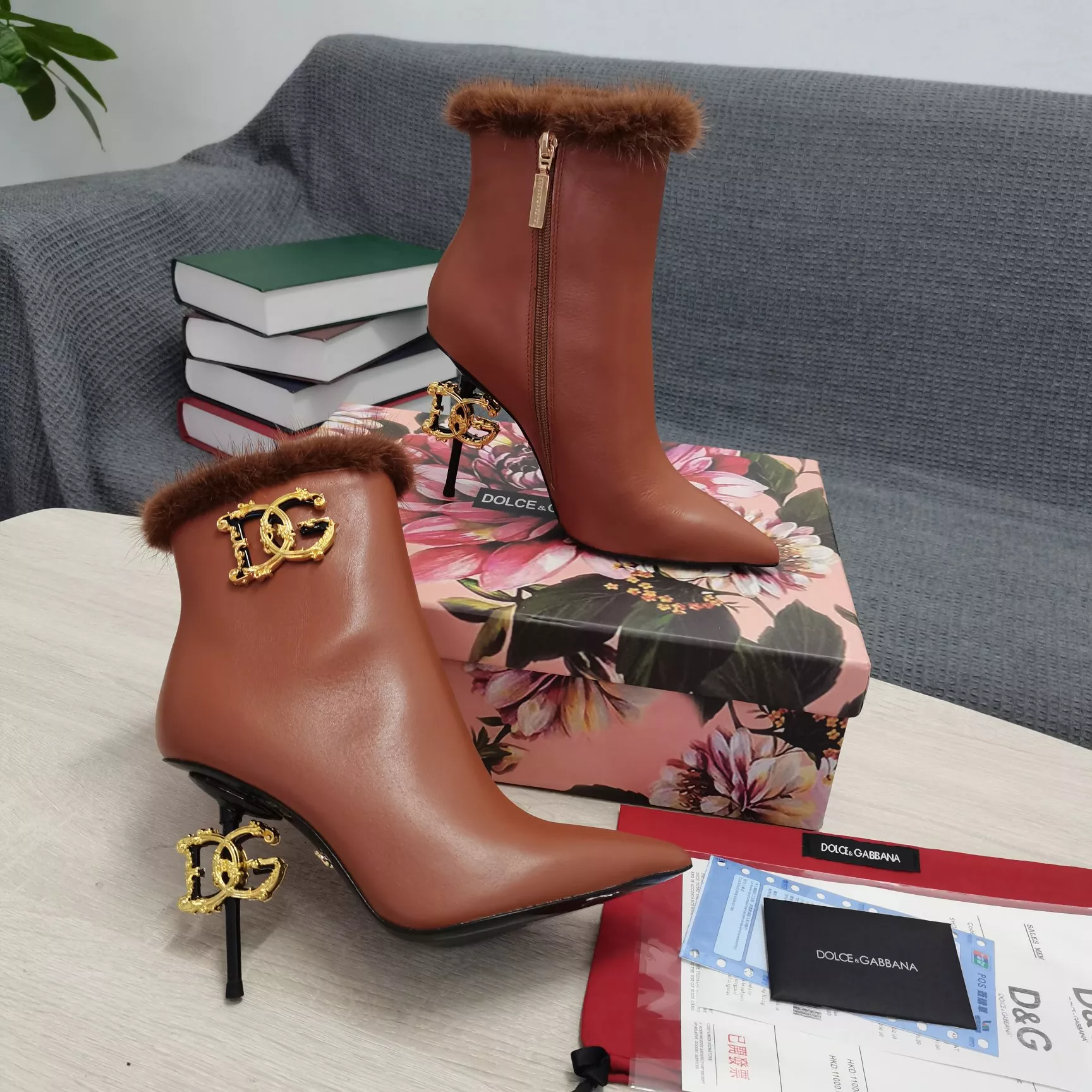 UrbanStyle 1606 Dolce & Gabbana D&G Boots For Women