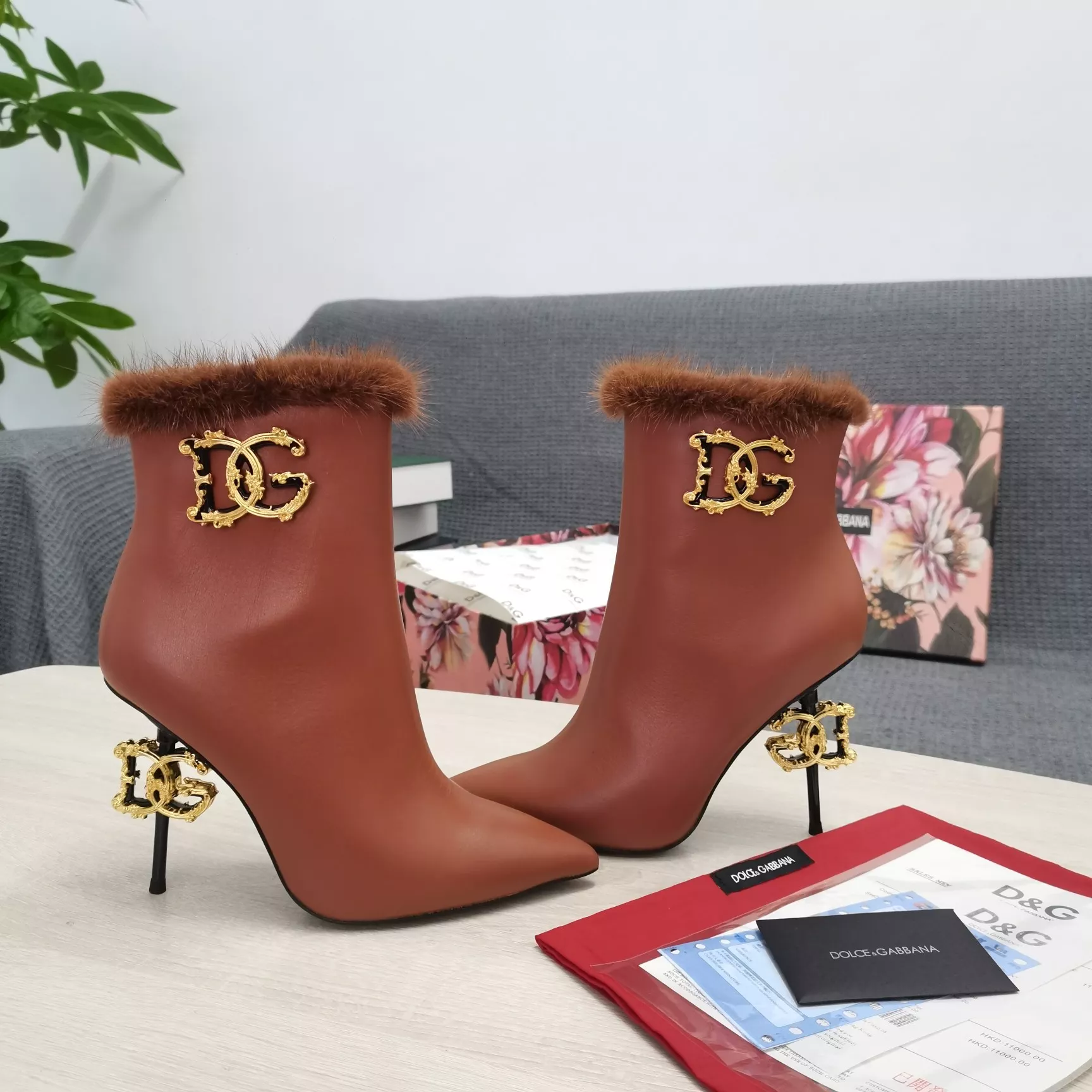 UrbanStyle 1606 Dolce & Gabbana D&G Boots For Women