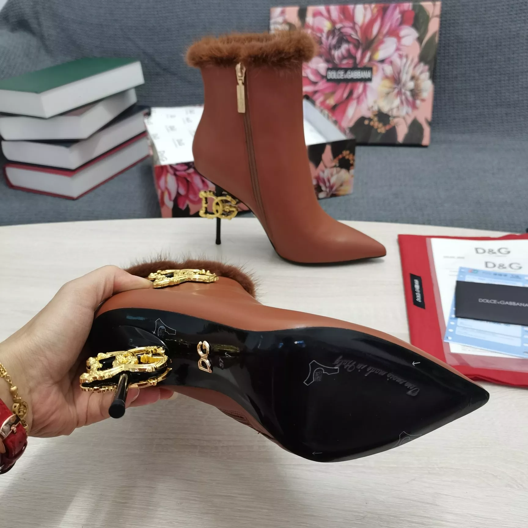 UrbanStyle 1606 Dolce & Gabbana D&G Boots For Women