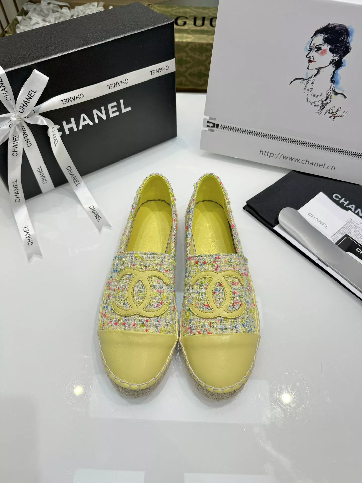 UrbanStyle 2455 Chanel Flat Shoes For Women