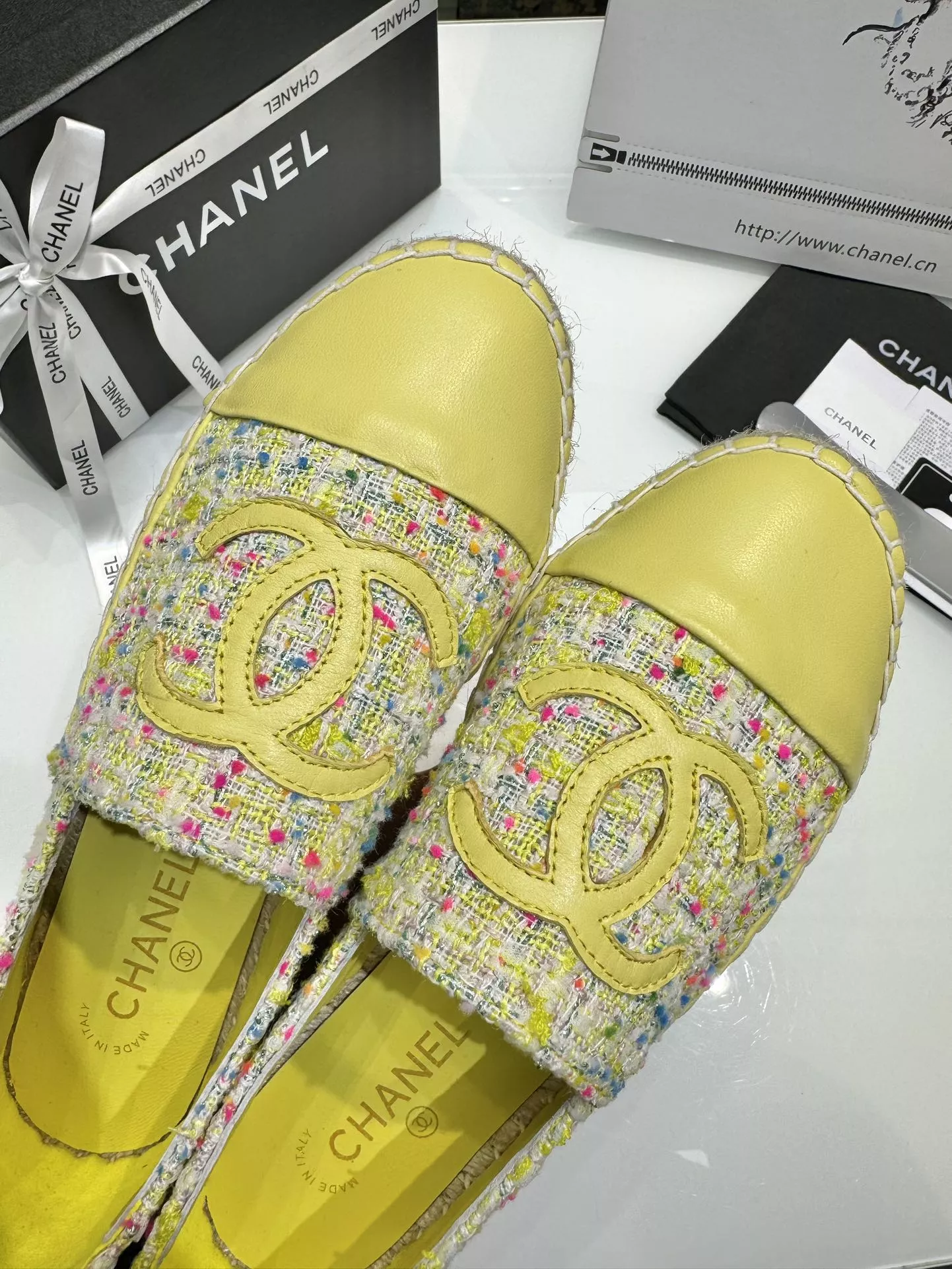 UrbanStyle 2455 Chanel Flat Shoes For Women