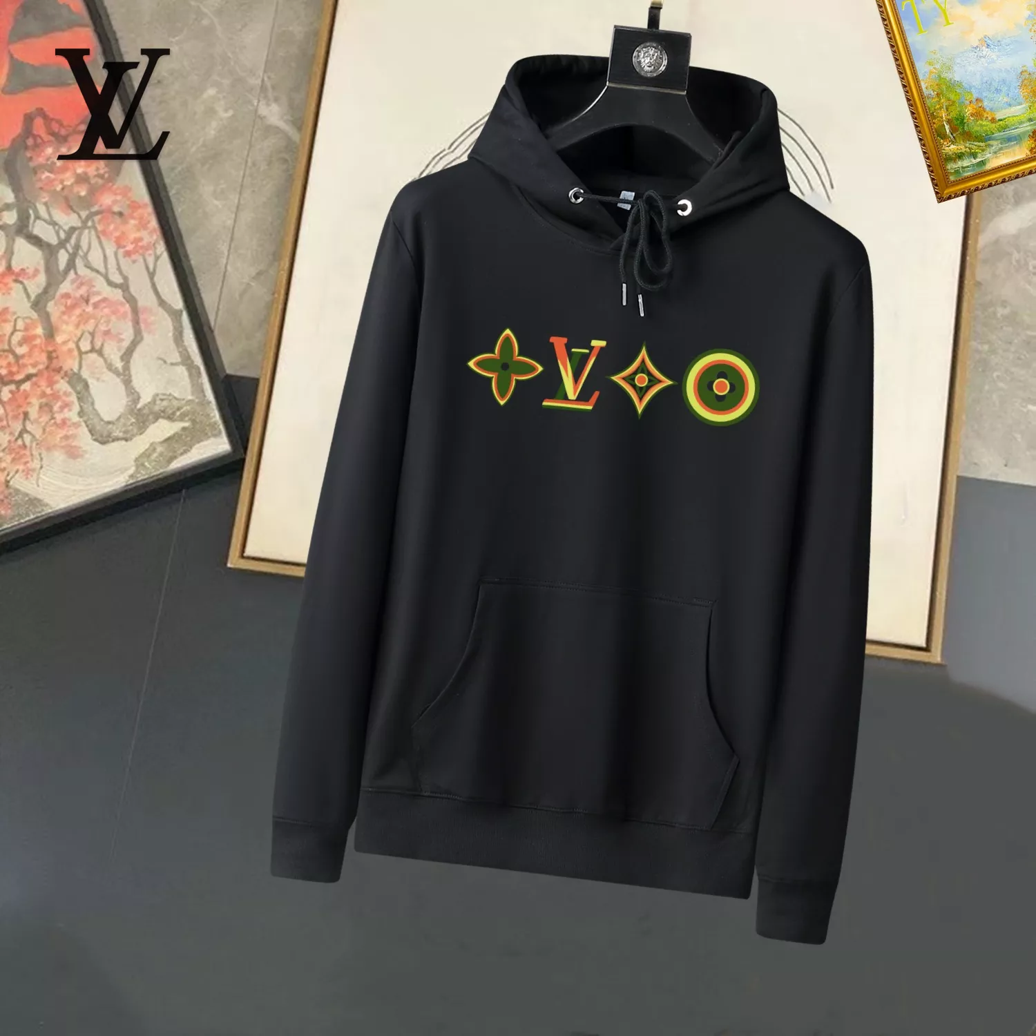 UrbanStyle 2733 Louis Vuitton LV Hoodies Long Sleeved For Men
