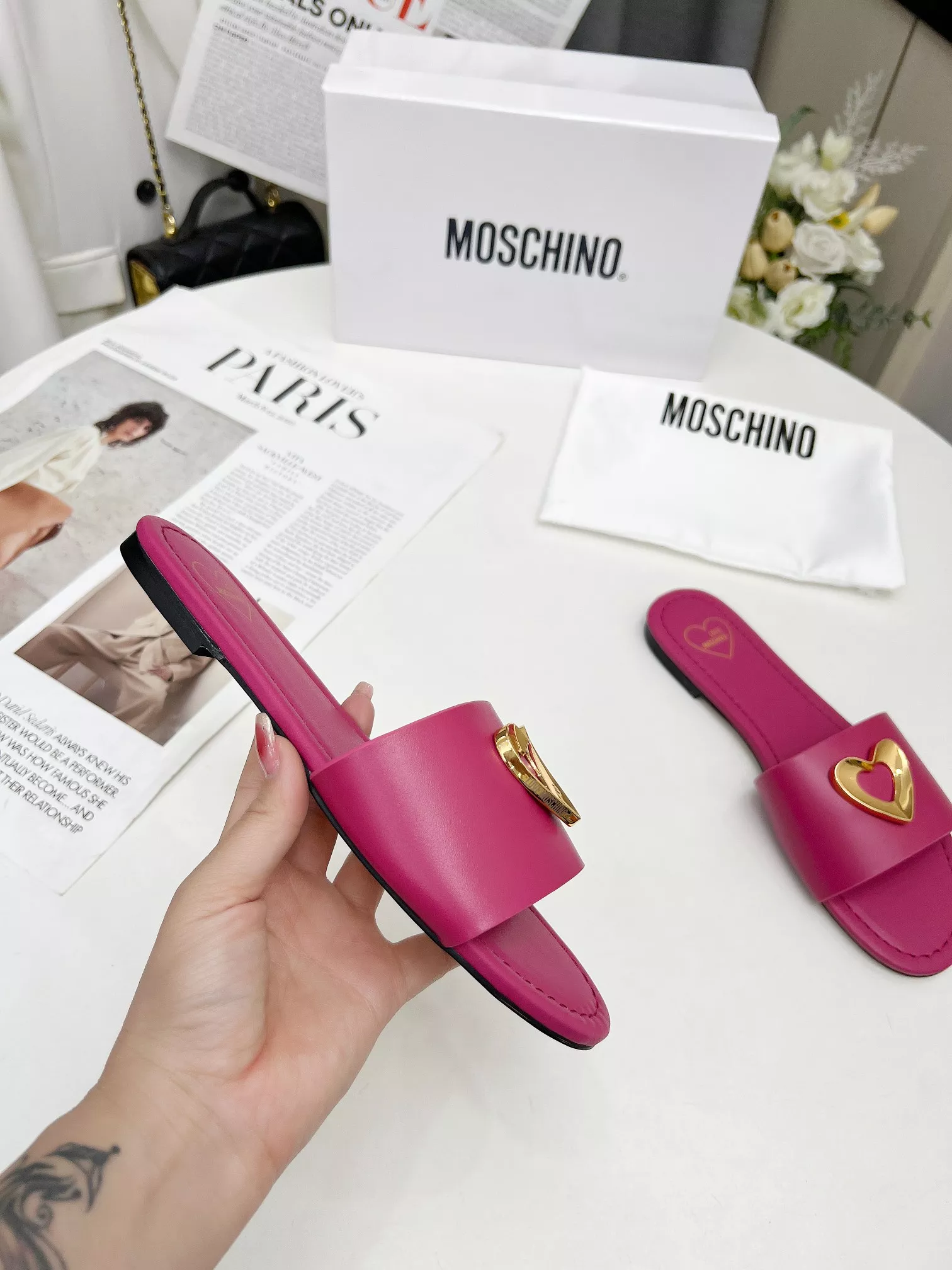 UrbanStyle 2849 Moschino Slippers For Women