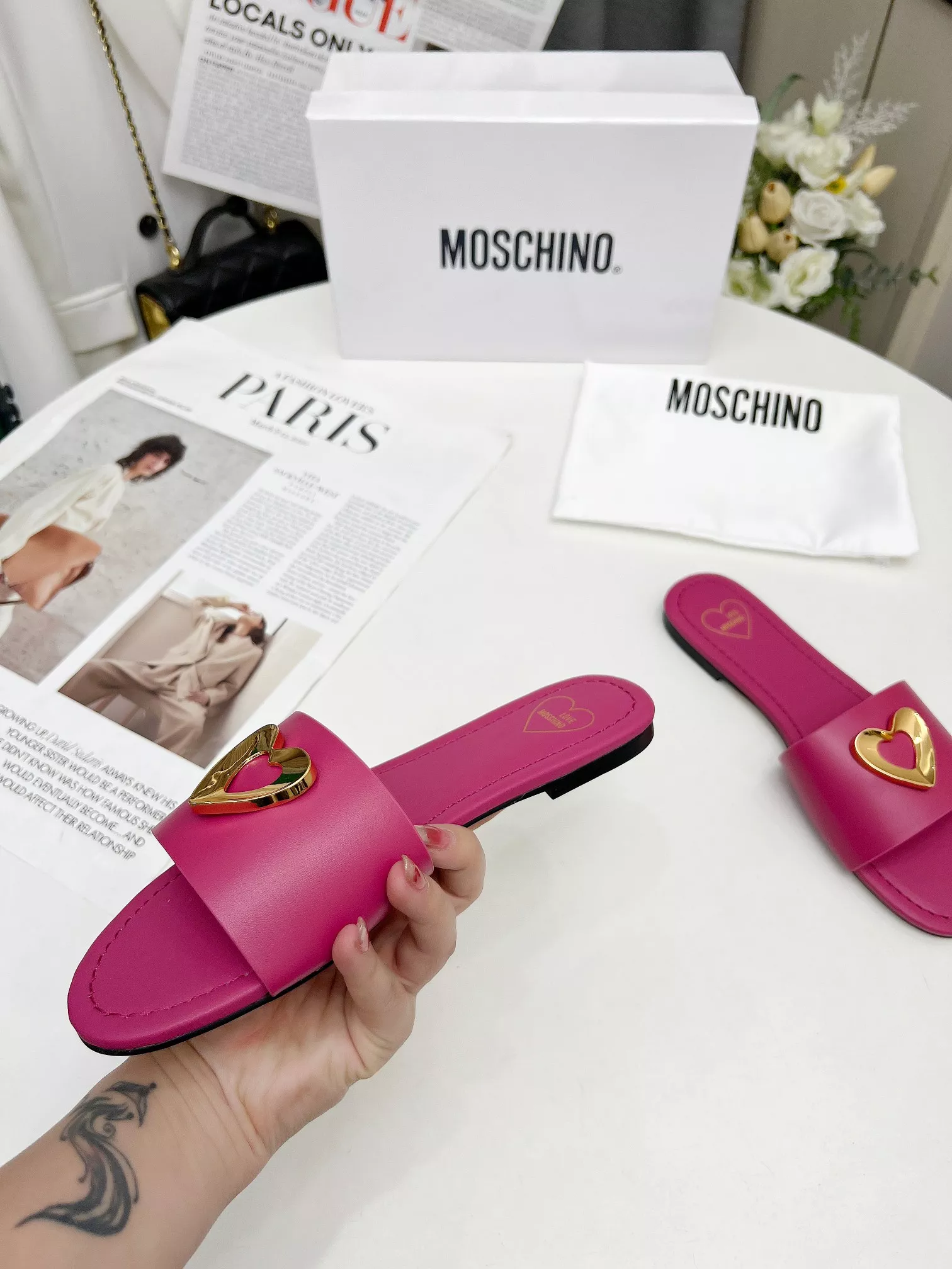 UrbanStyle 2849 Moschino Slippers For Women