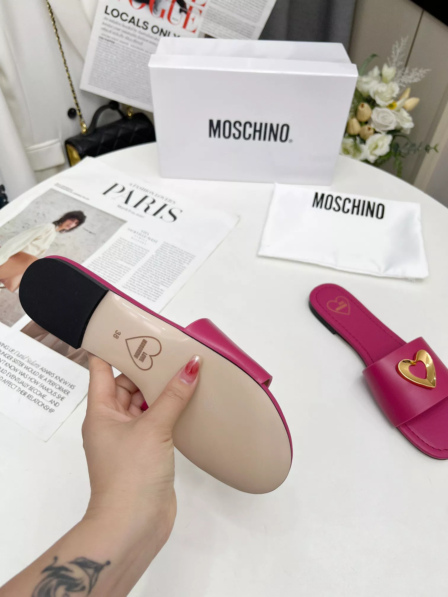 UrbanStyle 2849 Moschino Slippers For Women