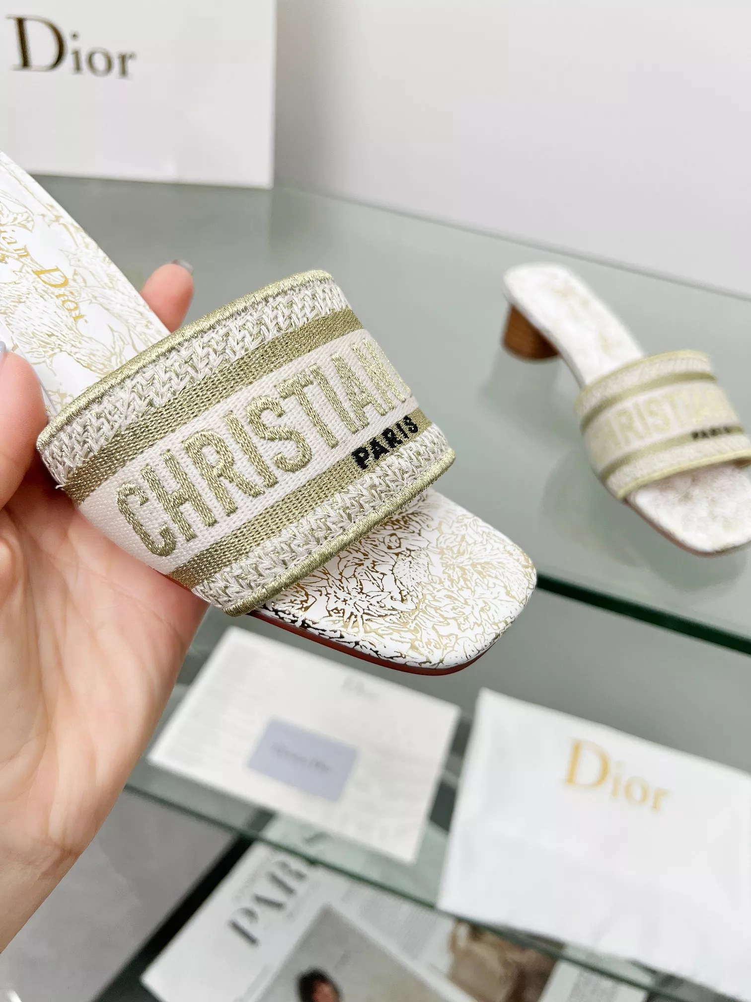 UrbanStyle 2859 Christian Dior Slippers For Women