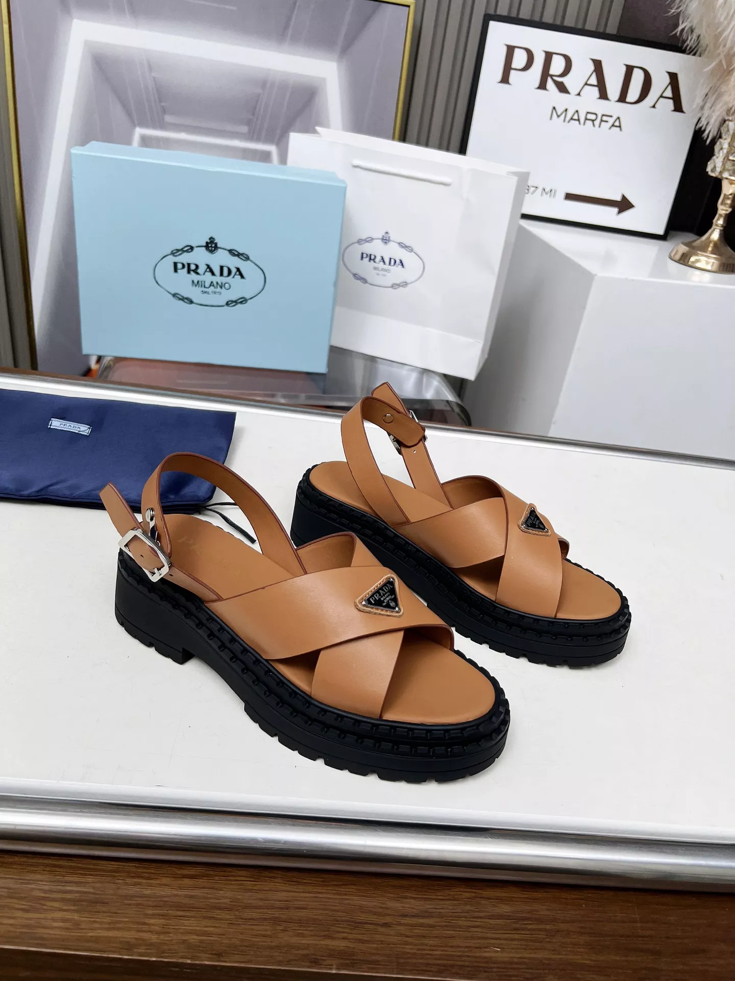 UrbanStyle 2979 Prada Sandal For Women