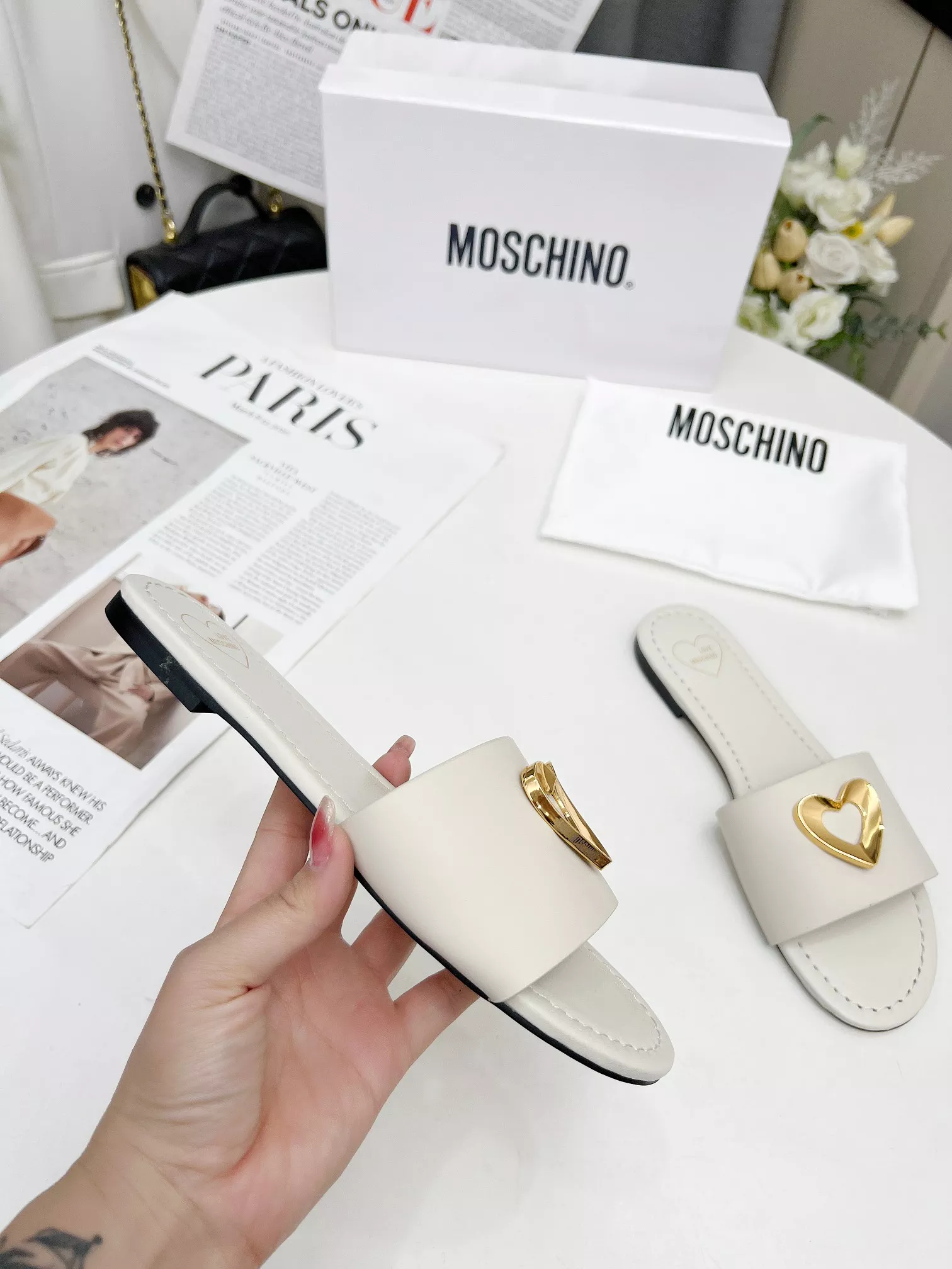 UrbanStyle 3038 Moschino Slippers For Women
