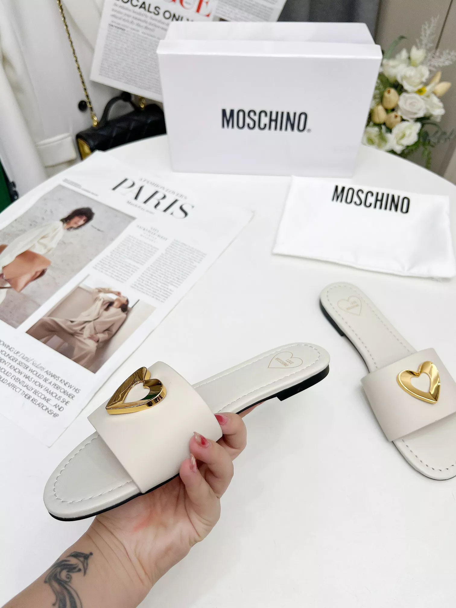 UrbanStyle 3038 Moschino Slippers For Women
