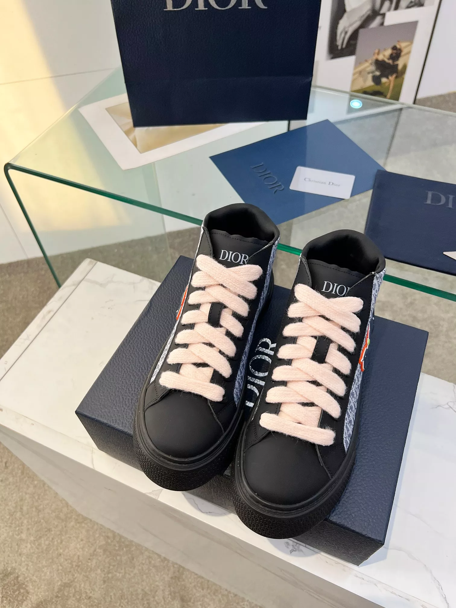 UrbanStyle 3173 Christian Dior High Top Shoes For Men