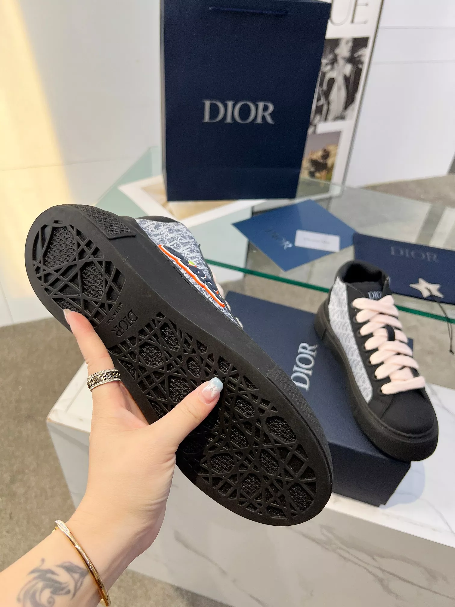 UrbanStyle 3173 Christian Dior High Top Shoes For Men