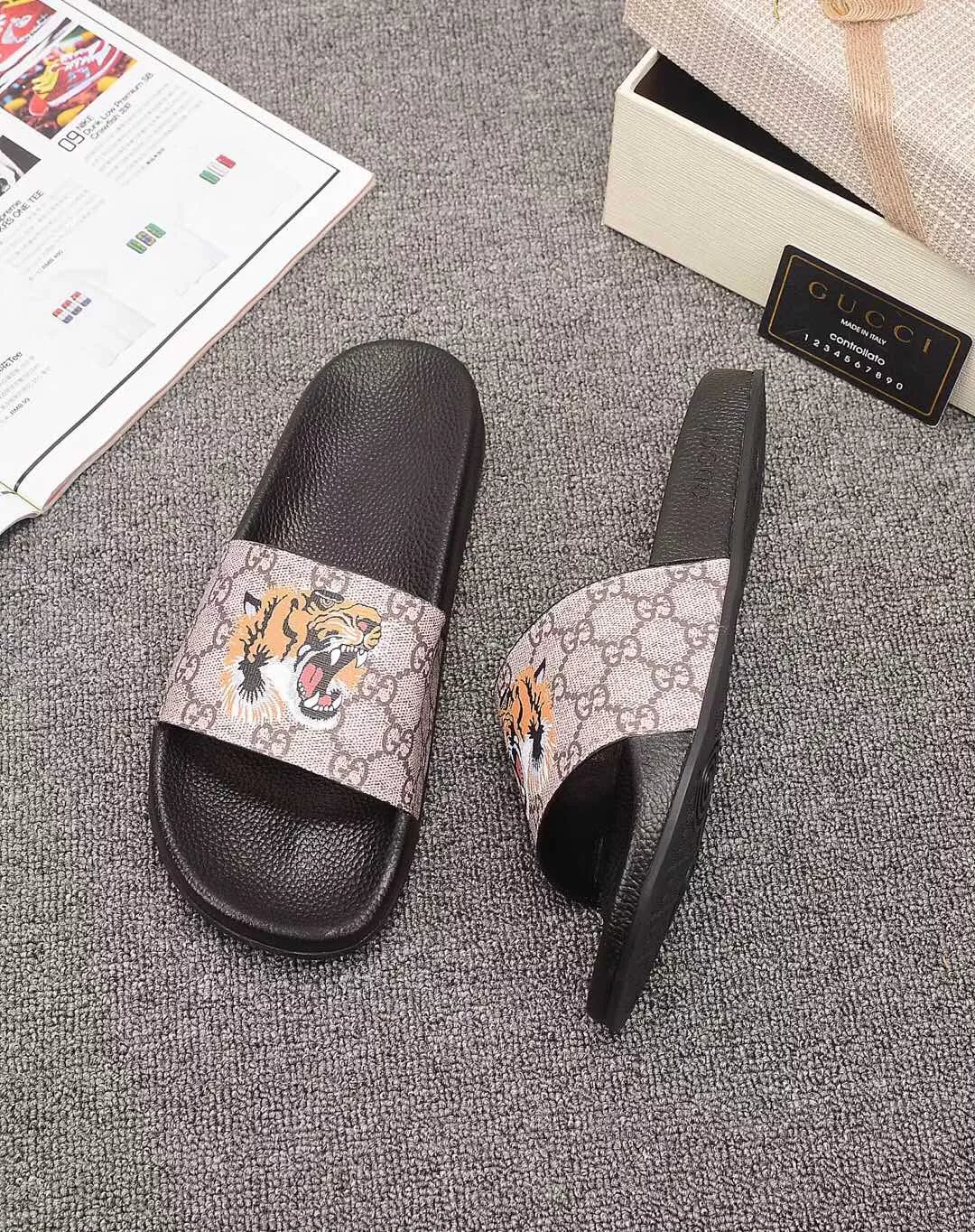UrbanStyle 3474 Gucci Slippers For Men