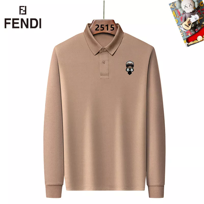 UrbanStyle 3525 Fendi T-Shirts Long Sleeved For Men